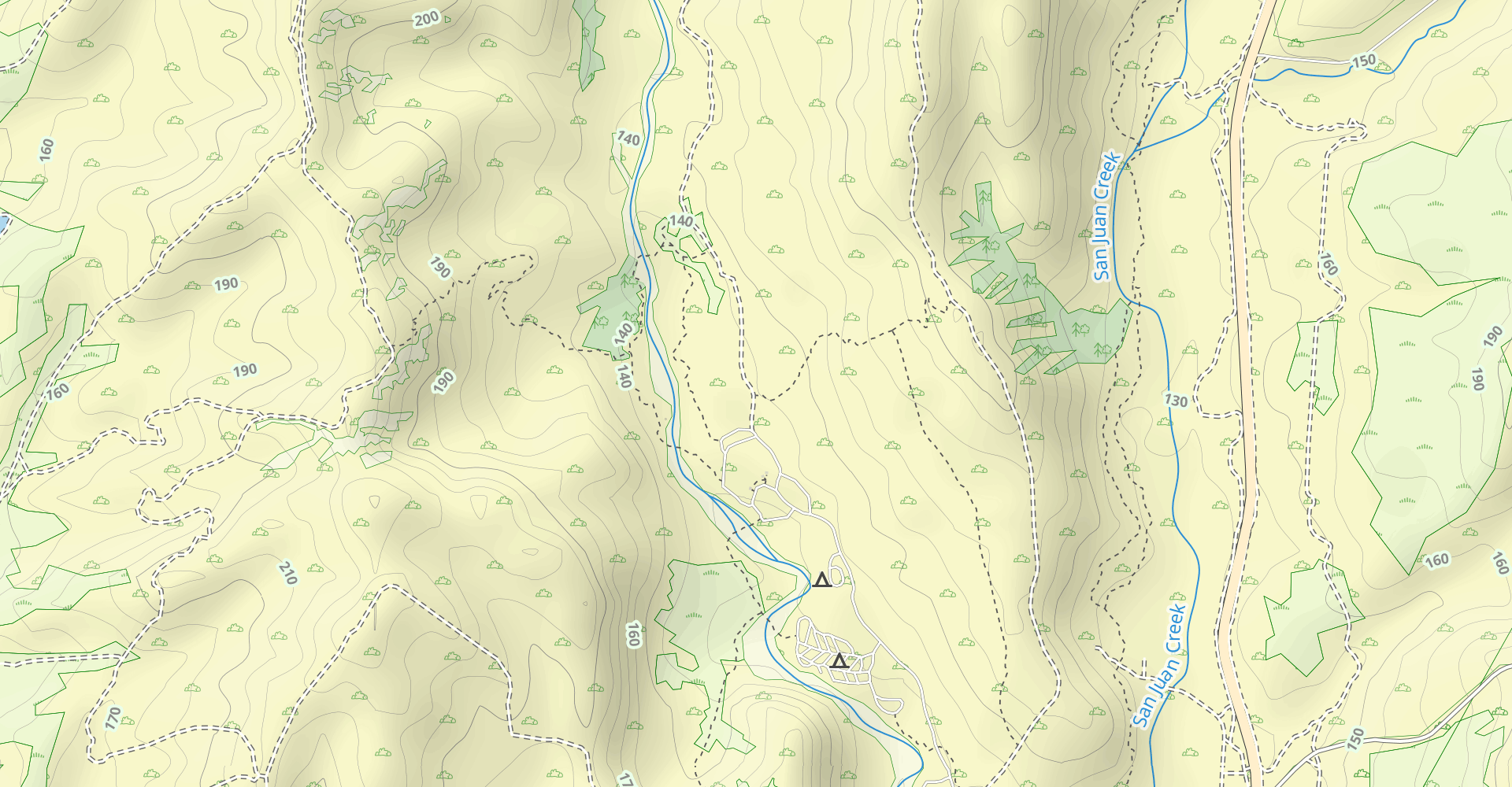 Bell Canyon, Oso and Cougar Pass Trail
