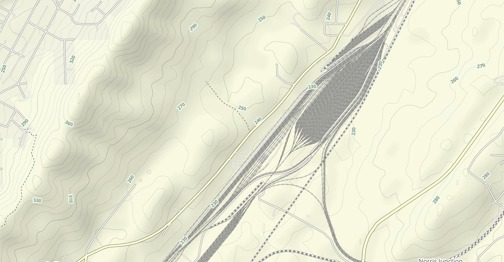 Pipeline, Quarry, and Ridge & Valley Trails Loop