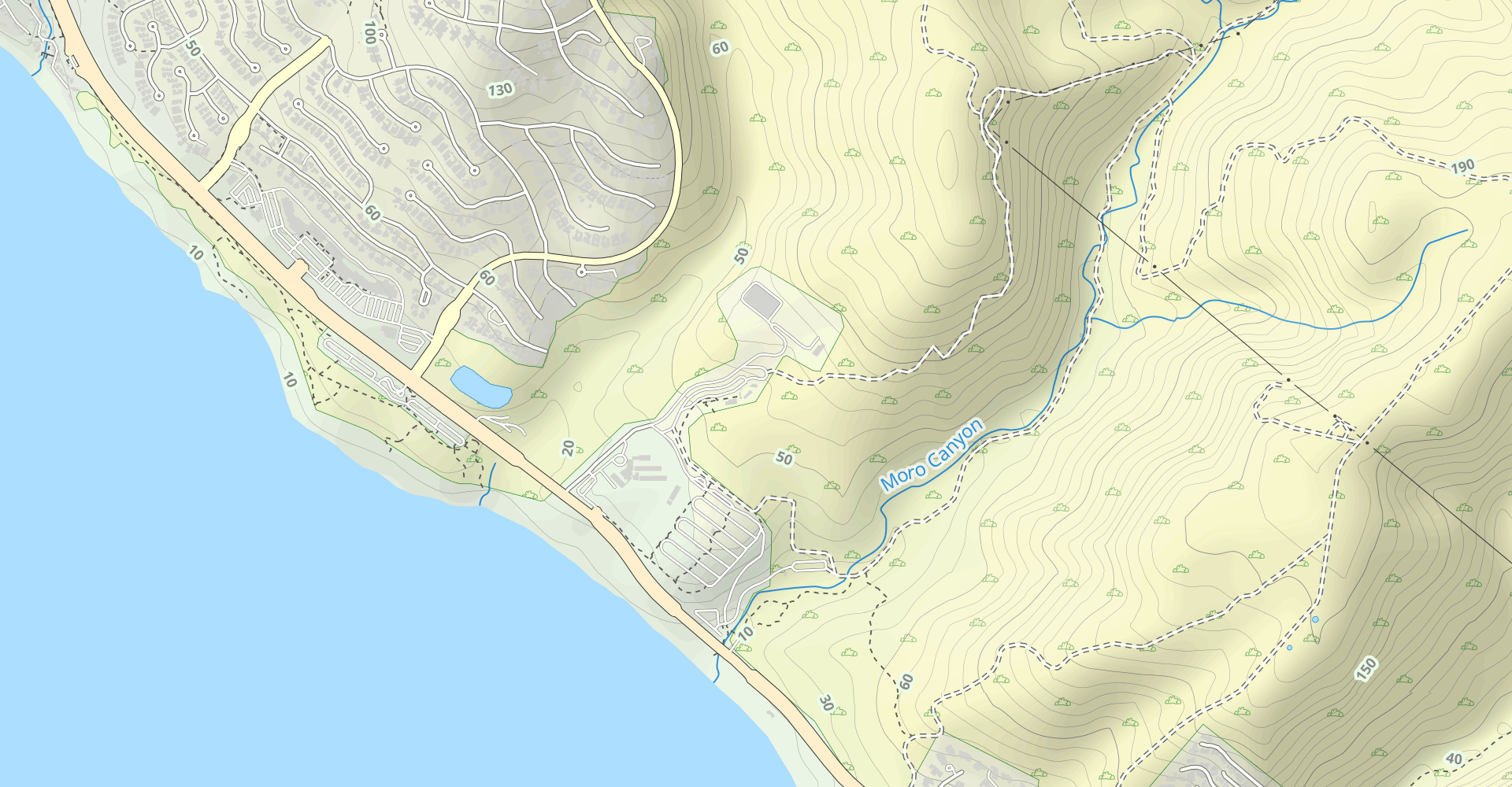 B.F.I., Moro Ridge Spur, Poles Loop