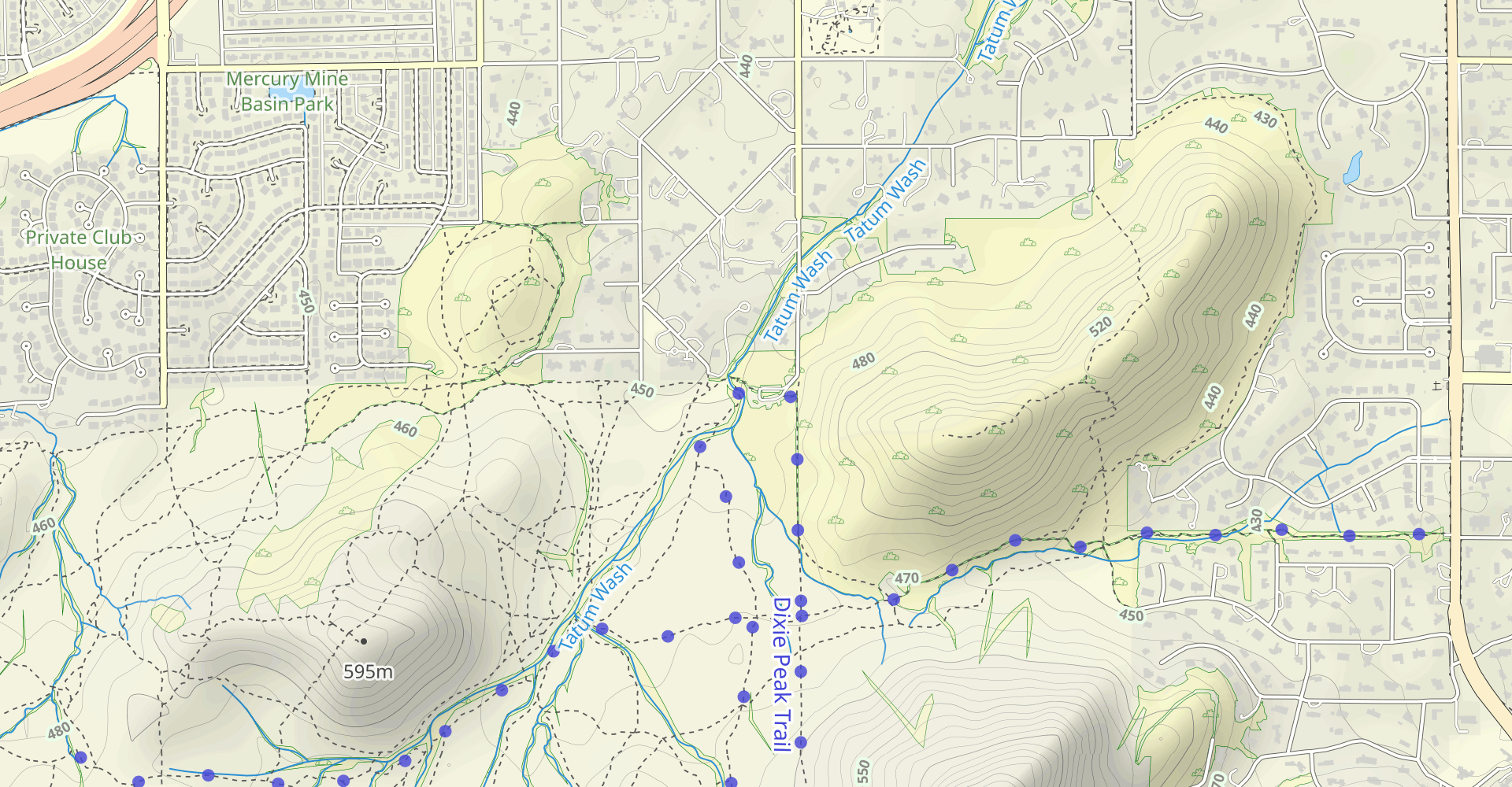 L.V. Yates to "Two Bit" Peak Loop