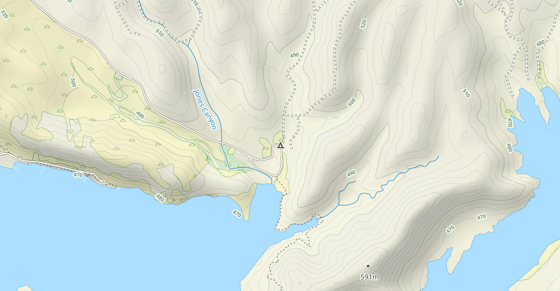 Butcher Jones to the Beeline OHV Route