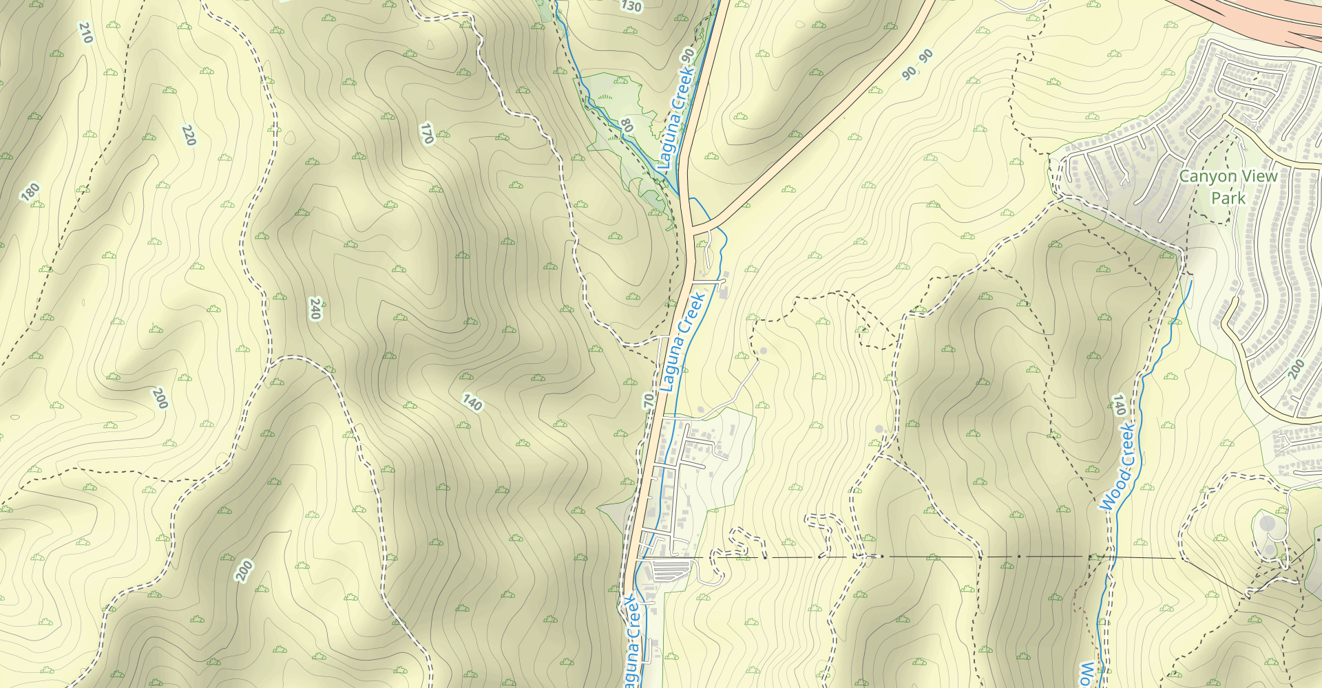 Laurel Canyon to Fenceline Trail to Willow Trail Loop