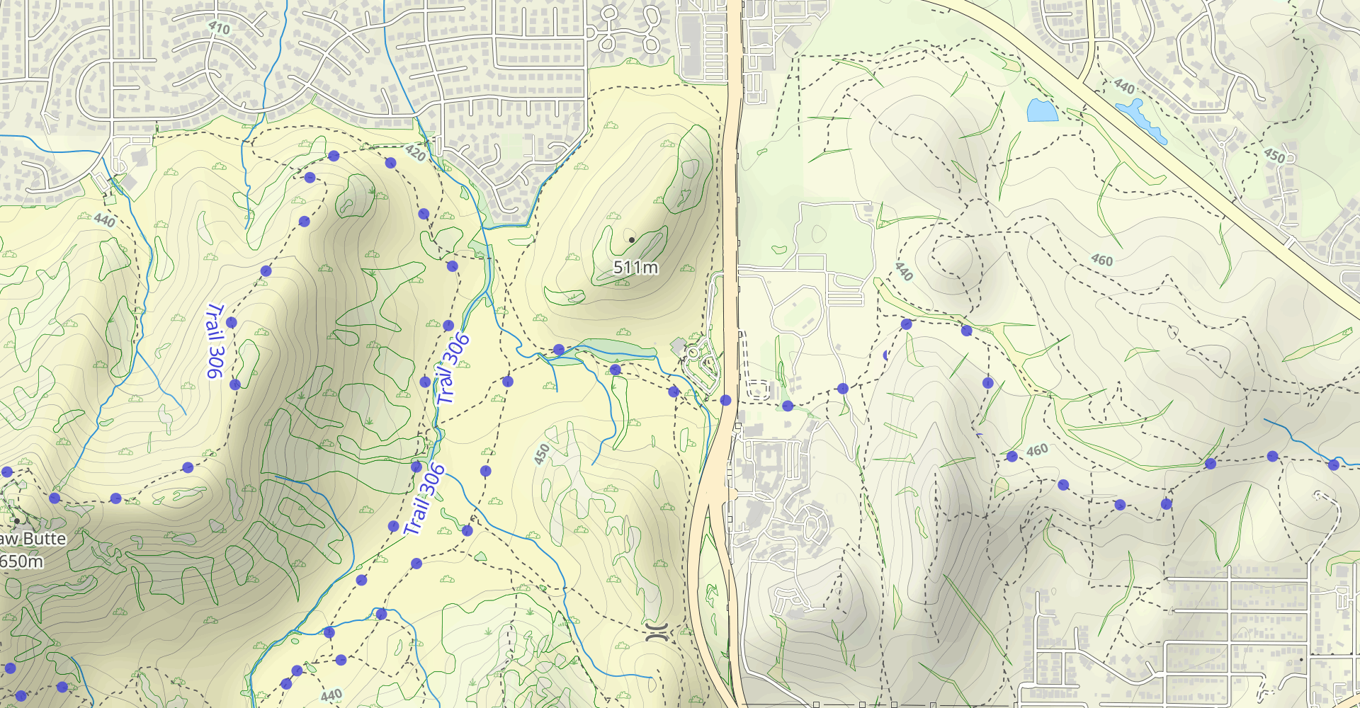 Trail 101 to North Mountain National Trail