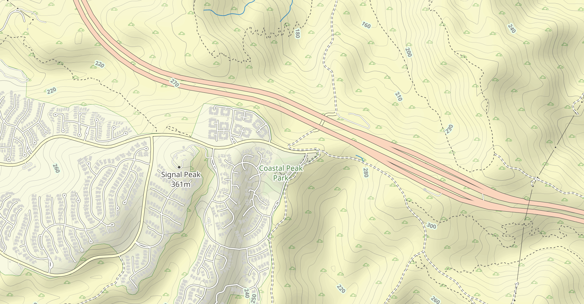 Bommer Ridge to Laguna Ridge to Big Bend Loop