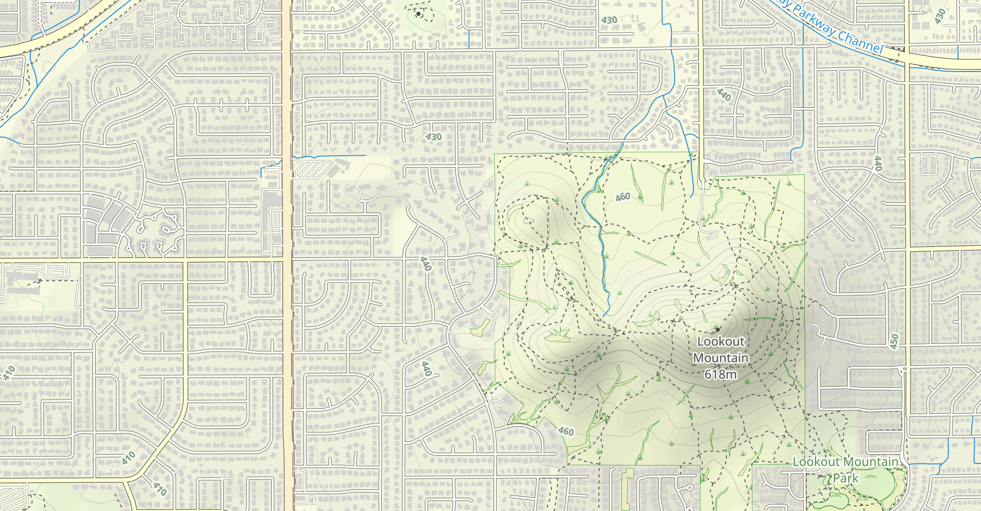 Trail 308 Short Loop from N.12th St & Coral Gables