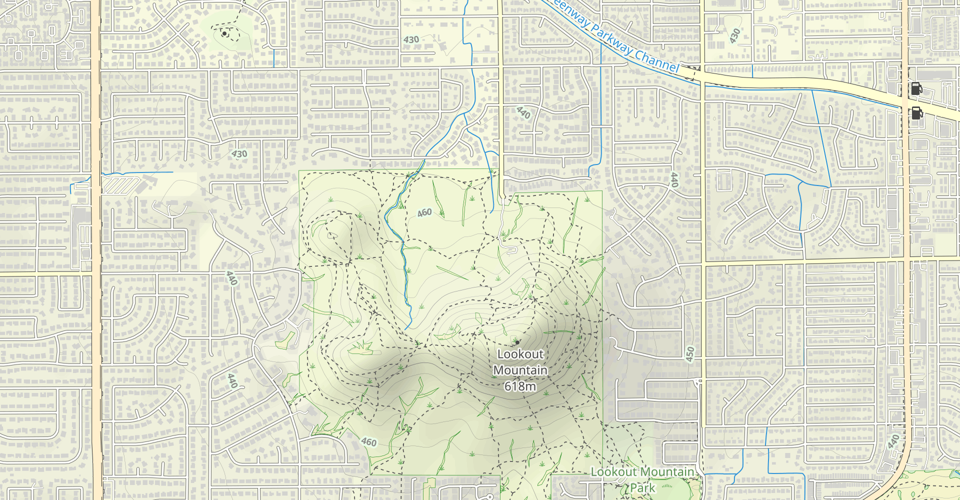 Lookout Mountain Circumference Trail