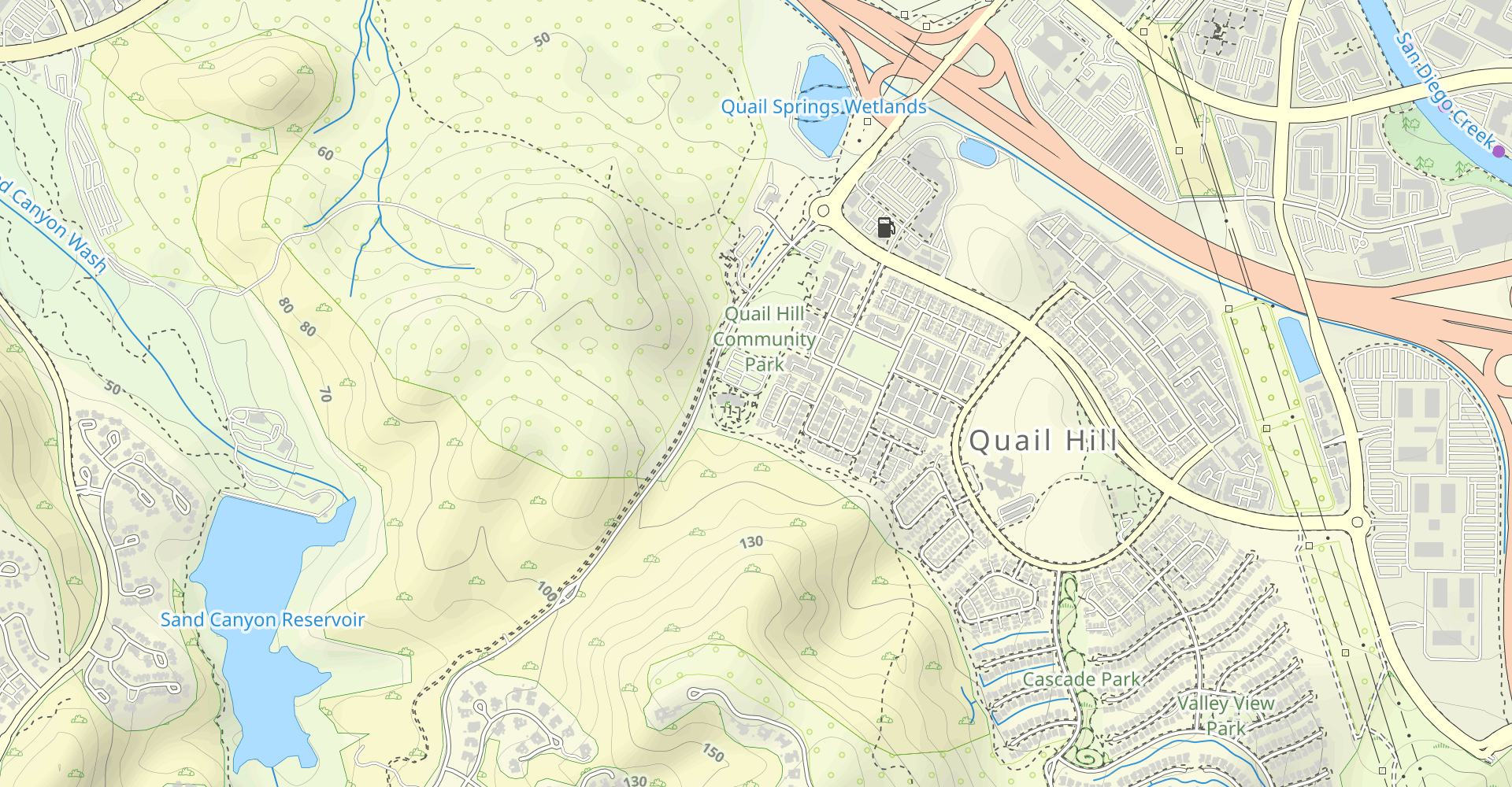 Shady Canyon Loop via Quail Hill Community Park