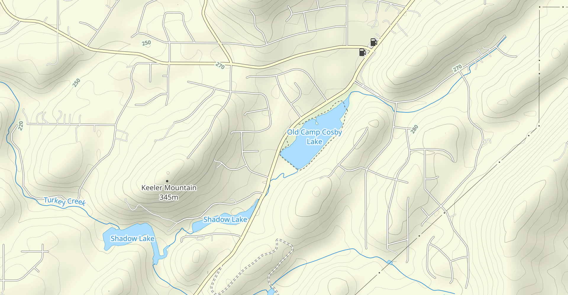 Cosby Lake Loop