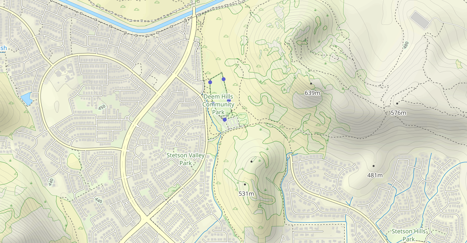 Deem Hills Circumference Trail