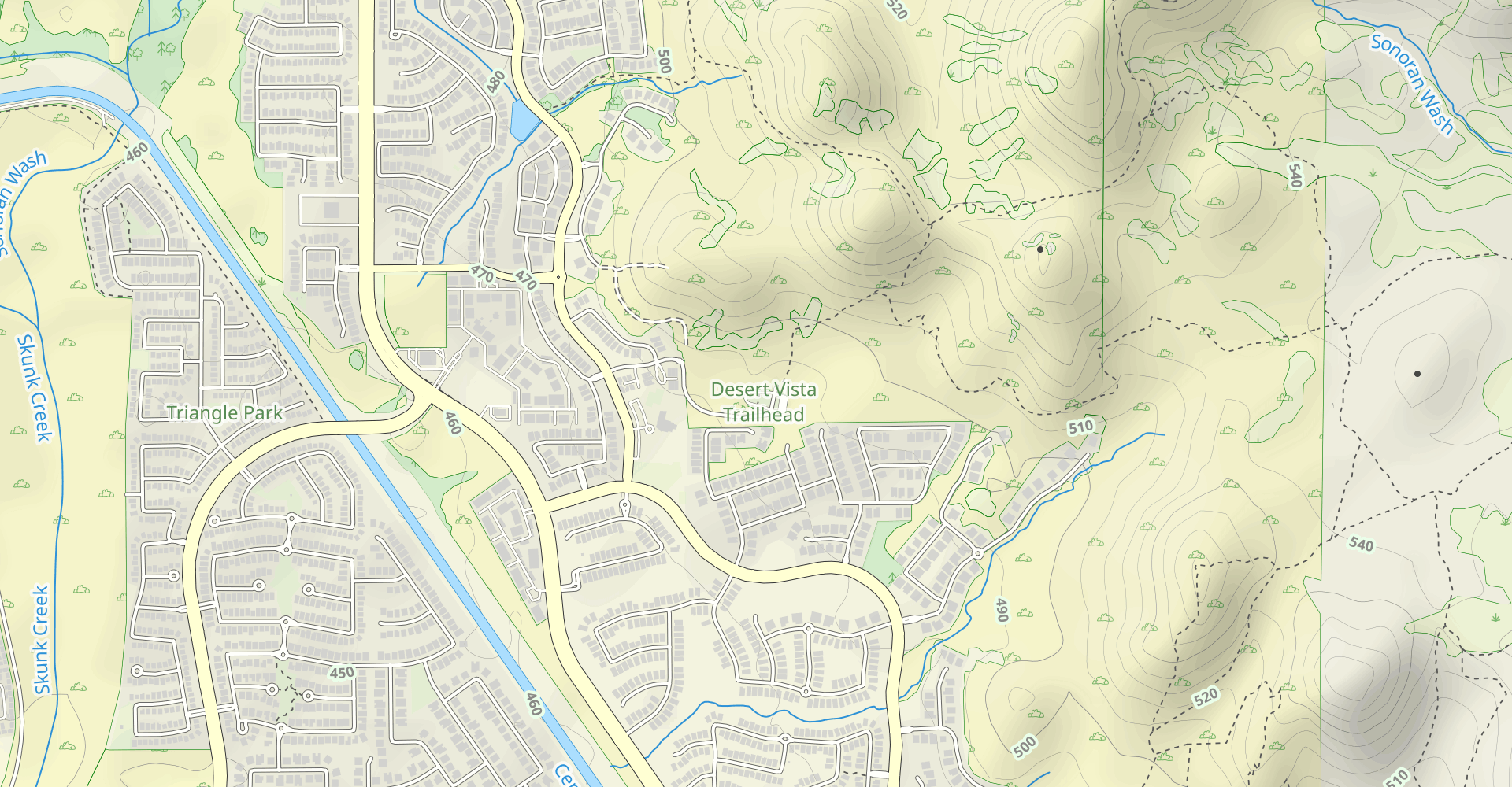 Cactus Wren to Great Horned Owl Loop