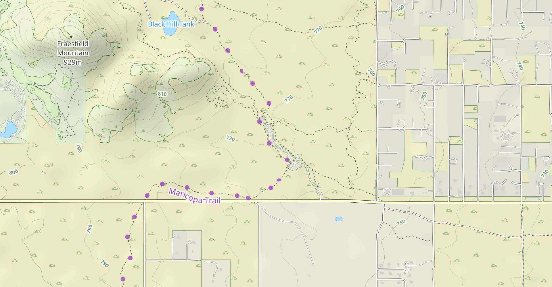 Whiskey Bottle, Turpentine, Black Mills Trails from Fraesfield Trailhead