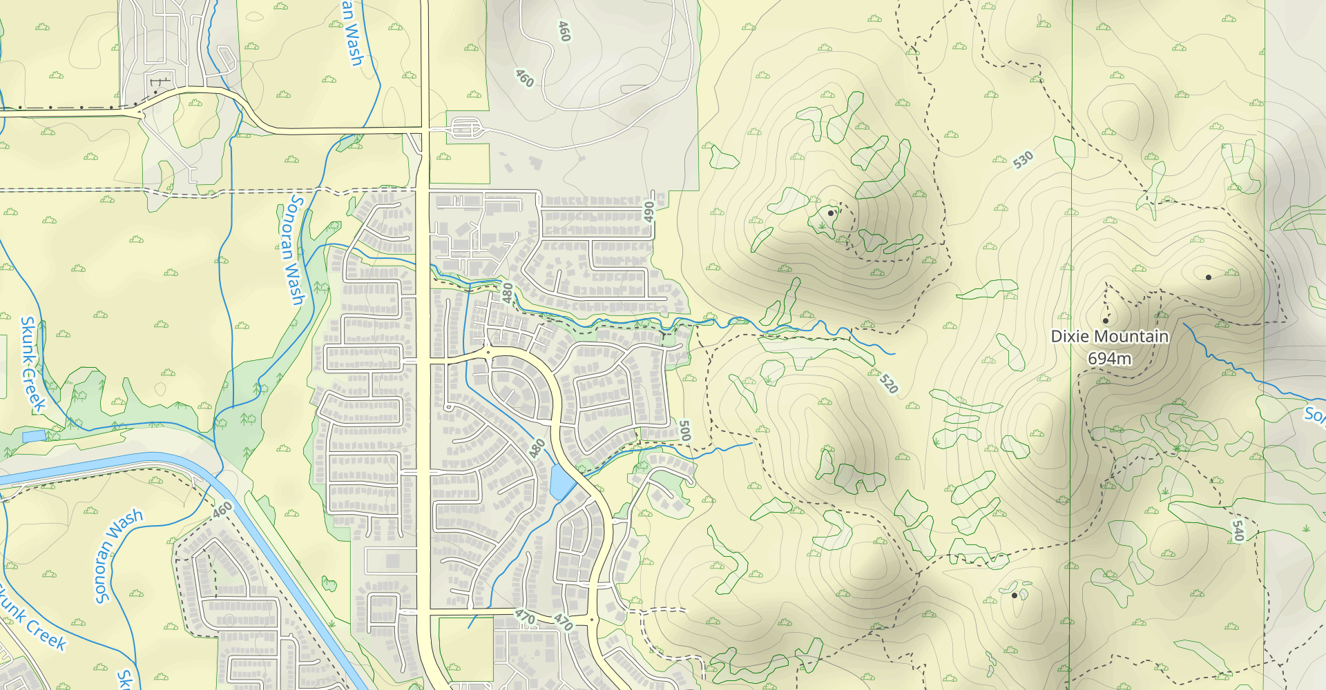 Western Vista Trail via Dixie Mountain