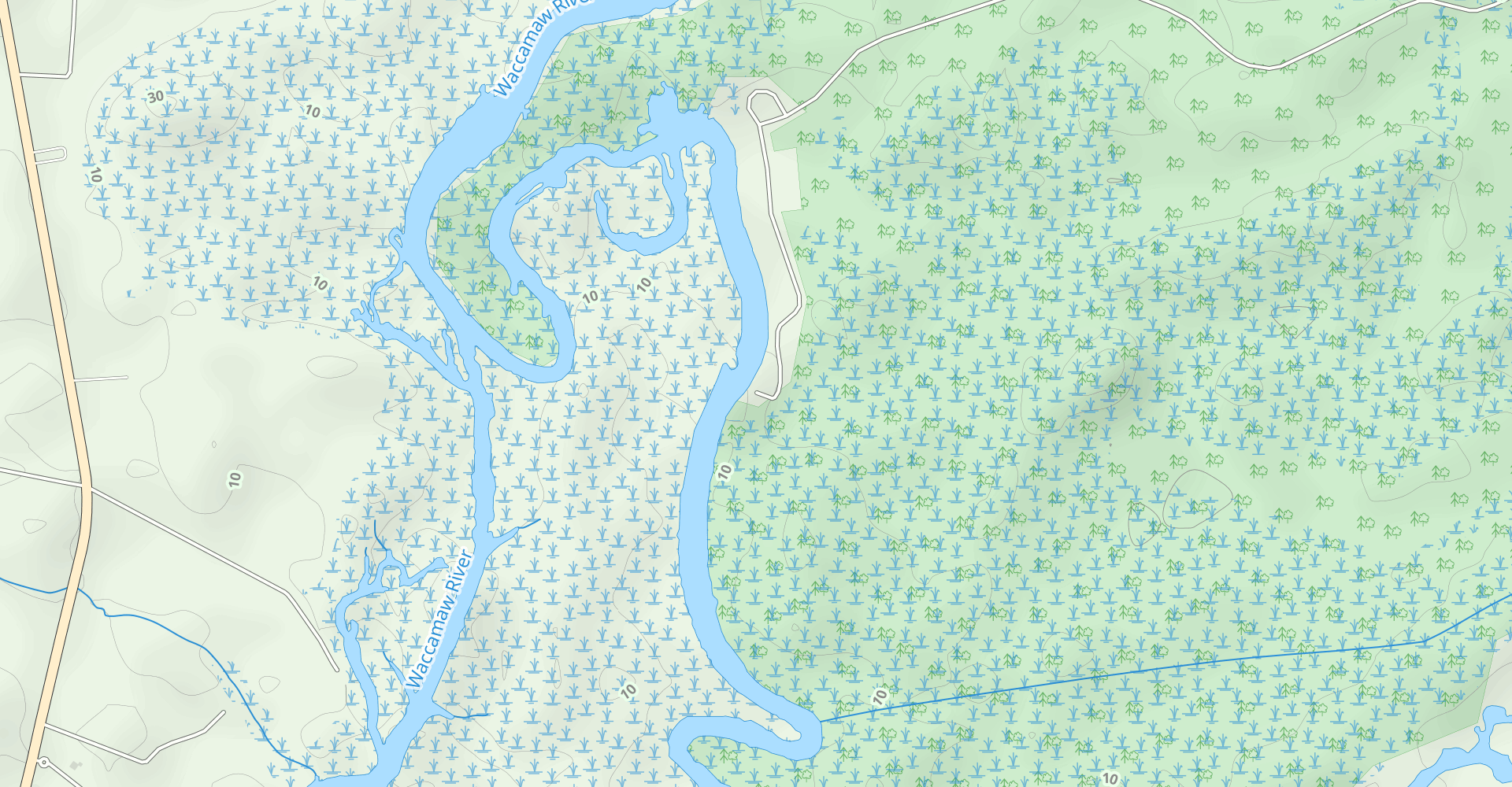 Waccamaw Island Canoe Loop
