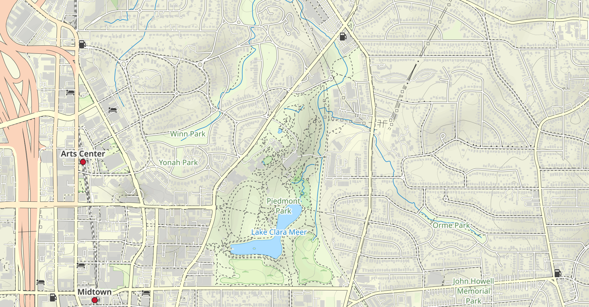 Atlanta Botanical Garden and Storza Woods Loop Trail