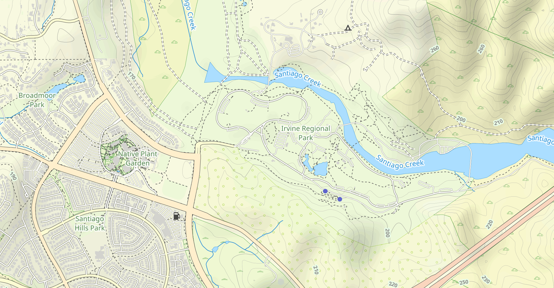 Irvine Regional Park Loop