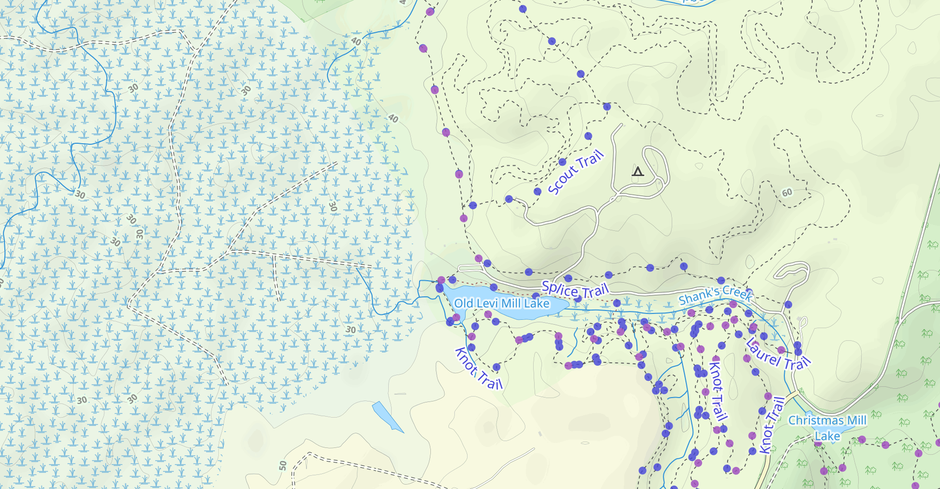 Poinsett State Park Scout Trail