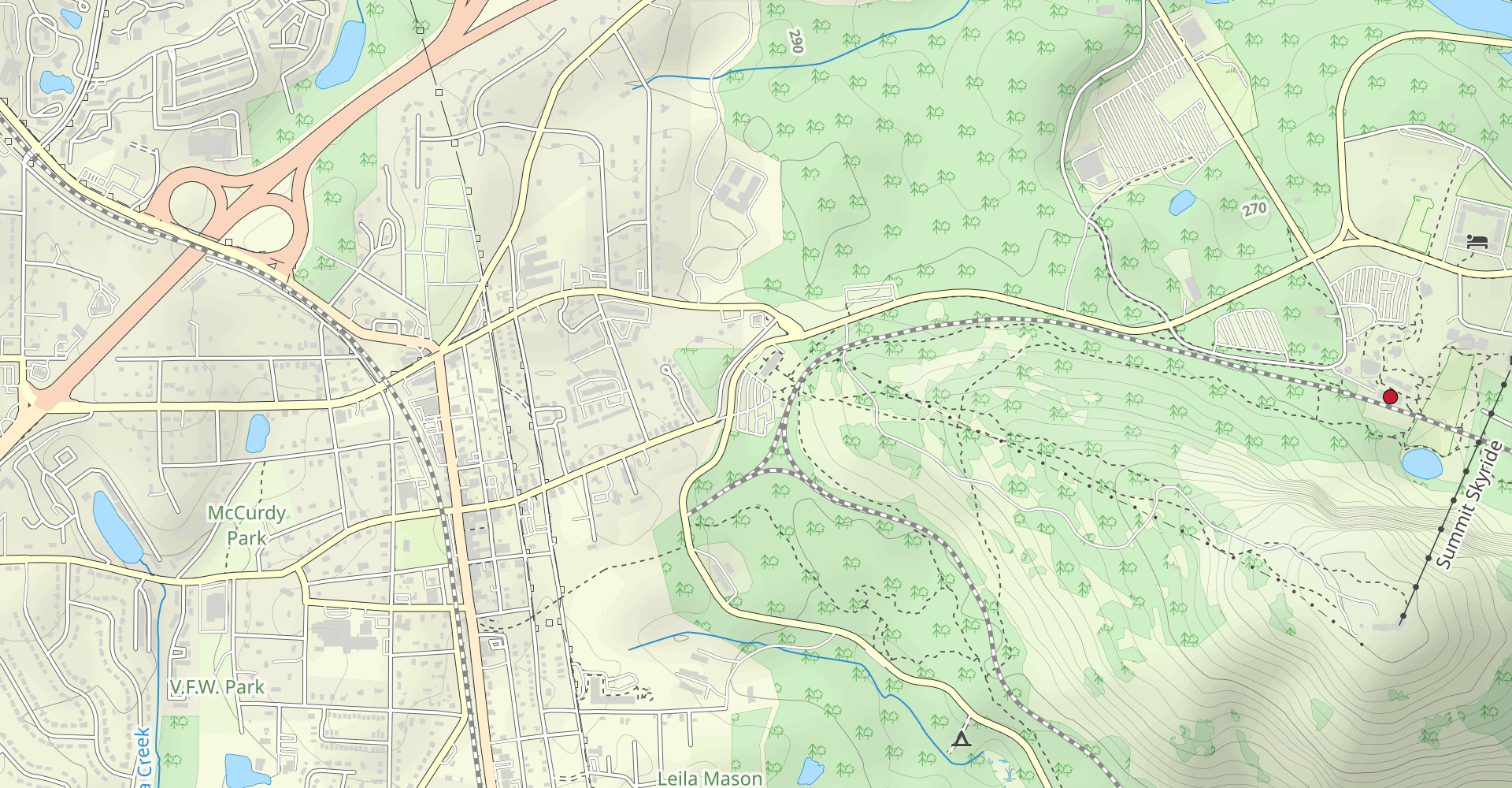 Stone Mountain Walk-Up Trail