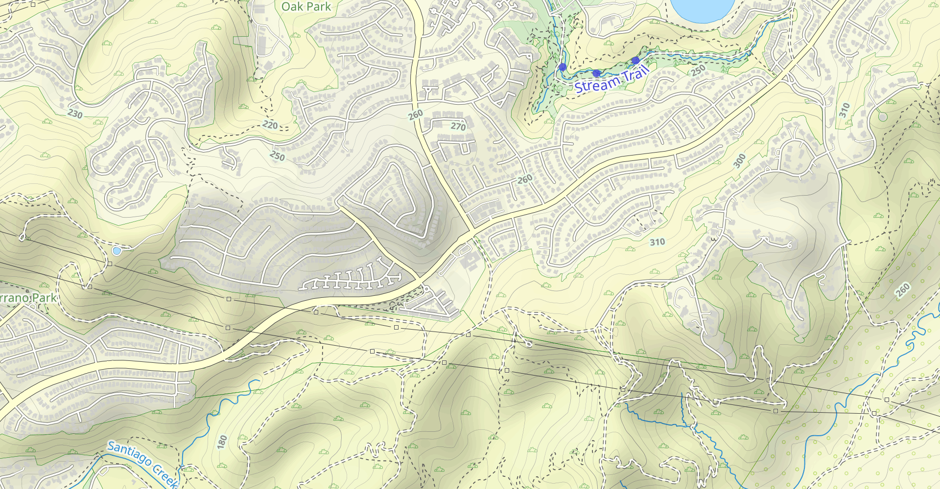 Robber's Roost, Anaheim Hills, Yucca Ridge