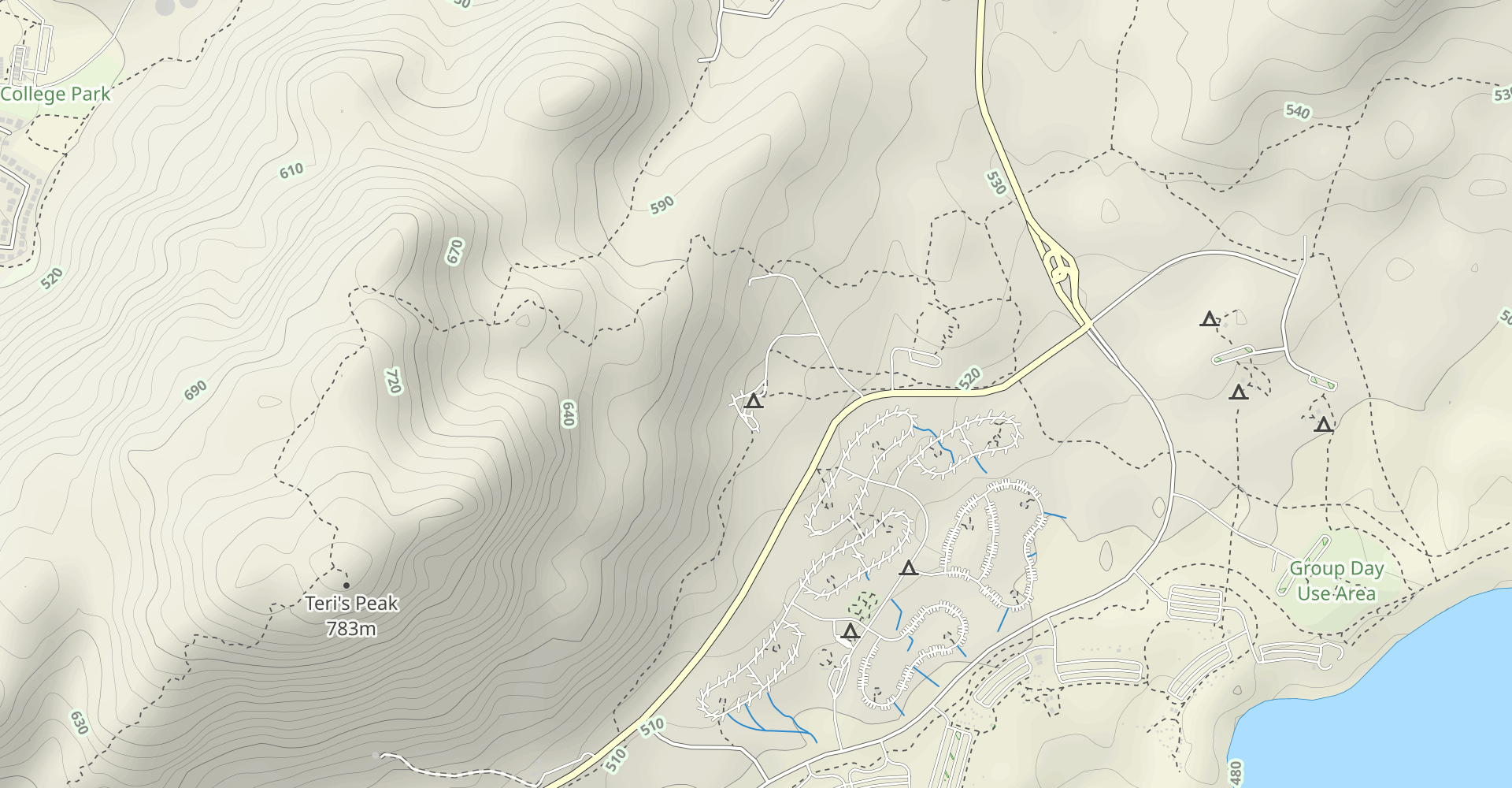 Peak 2413, Terri Peak and Armada Benchmark Loop