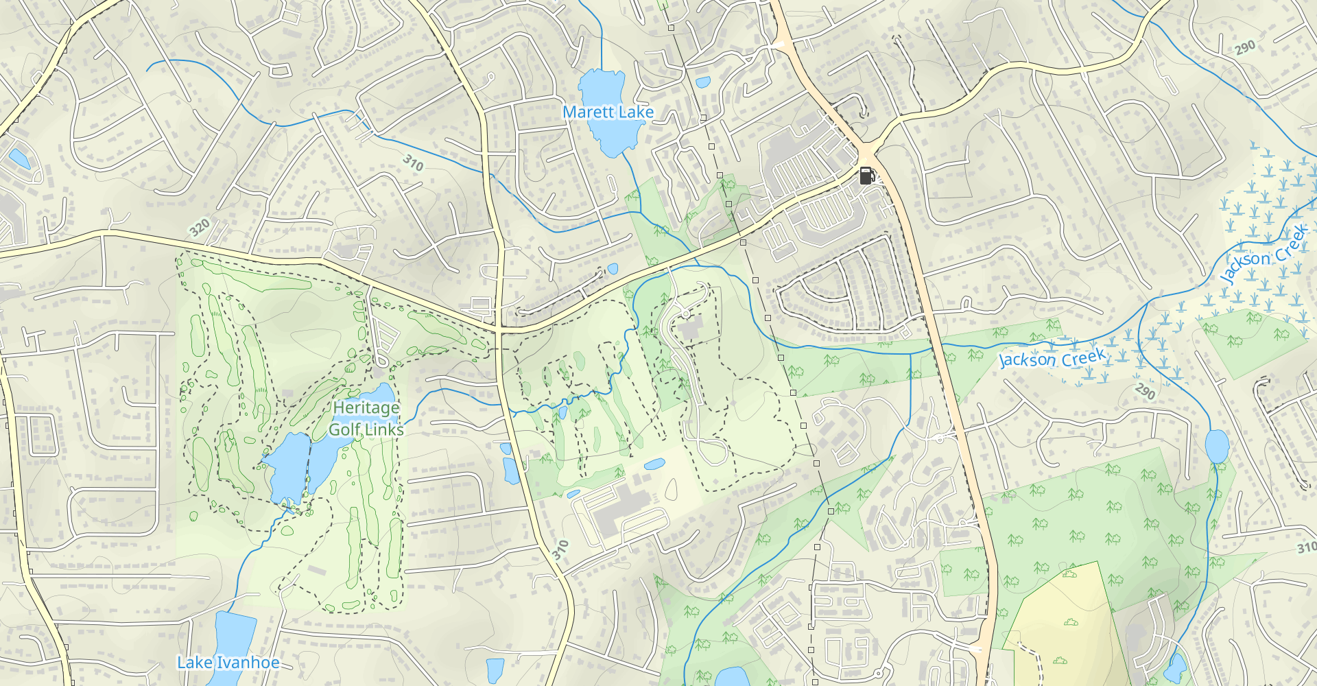 Lucky Shoals Park Loop