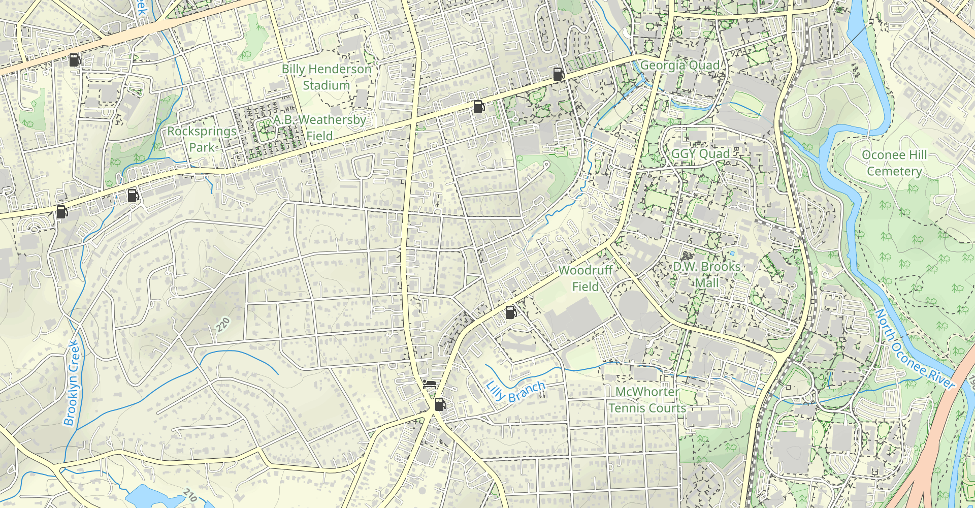 Athens Neighborhood Loop
