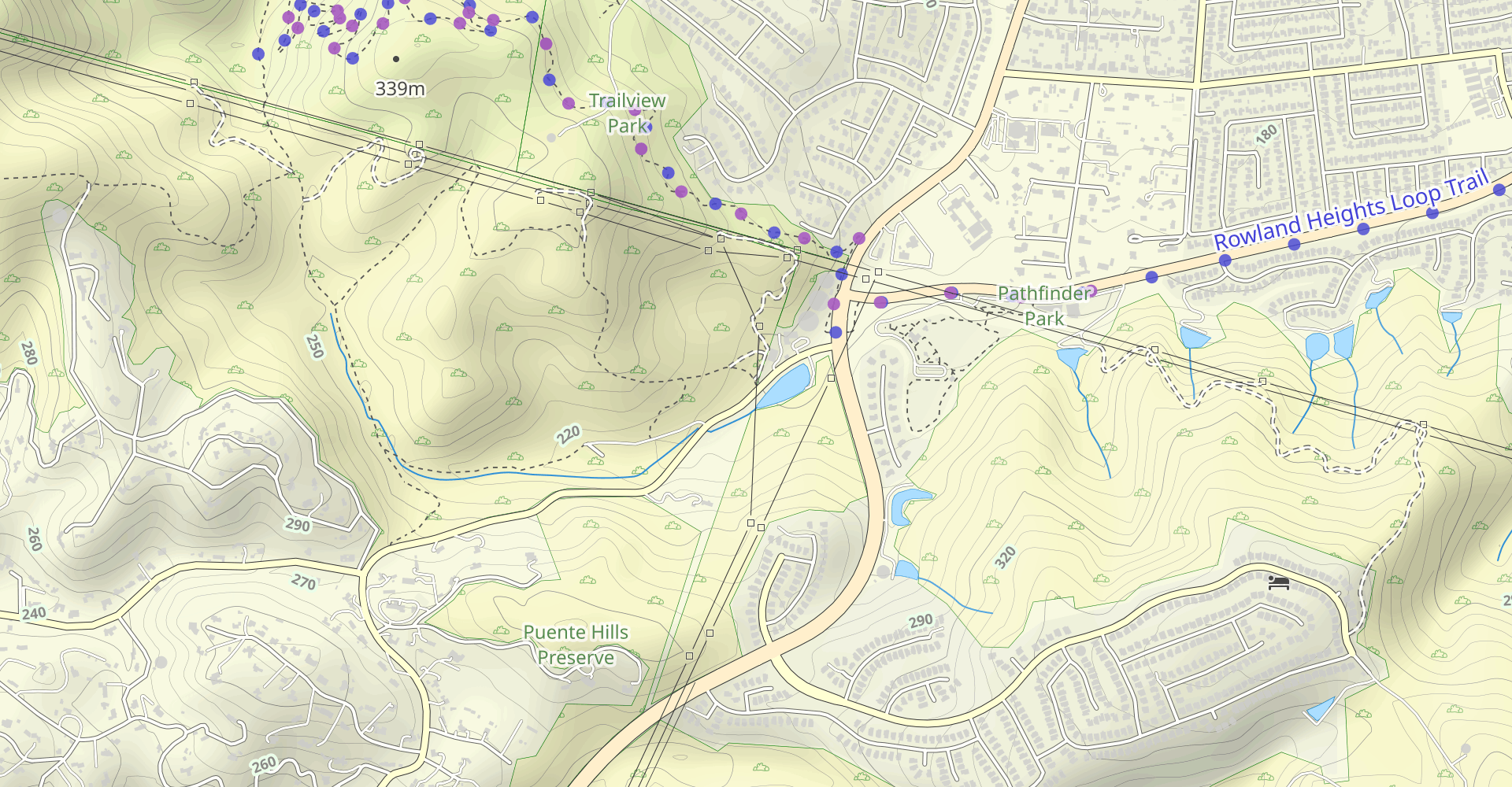 Black Walnut and Powder Canyon Motorway Loop