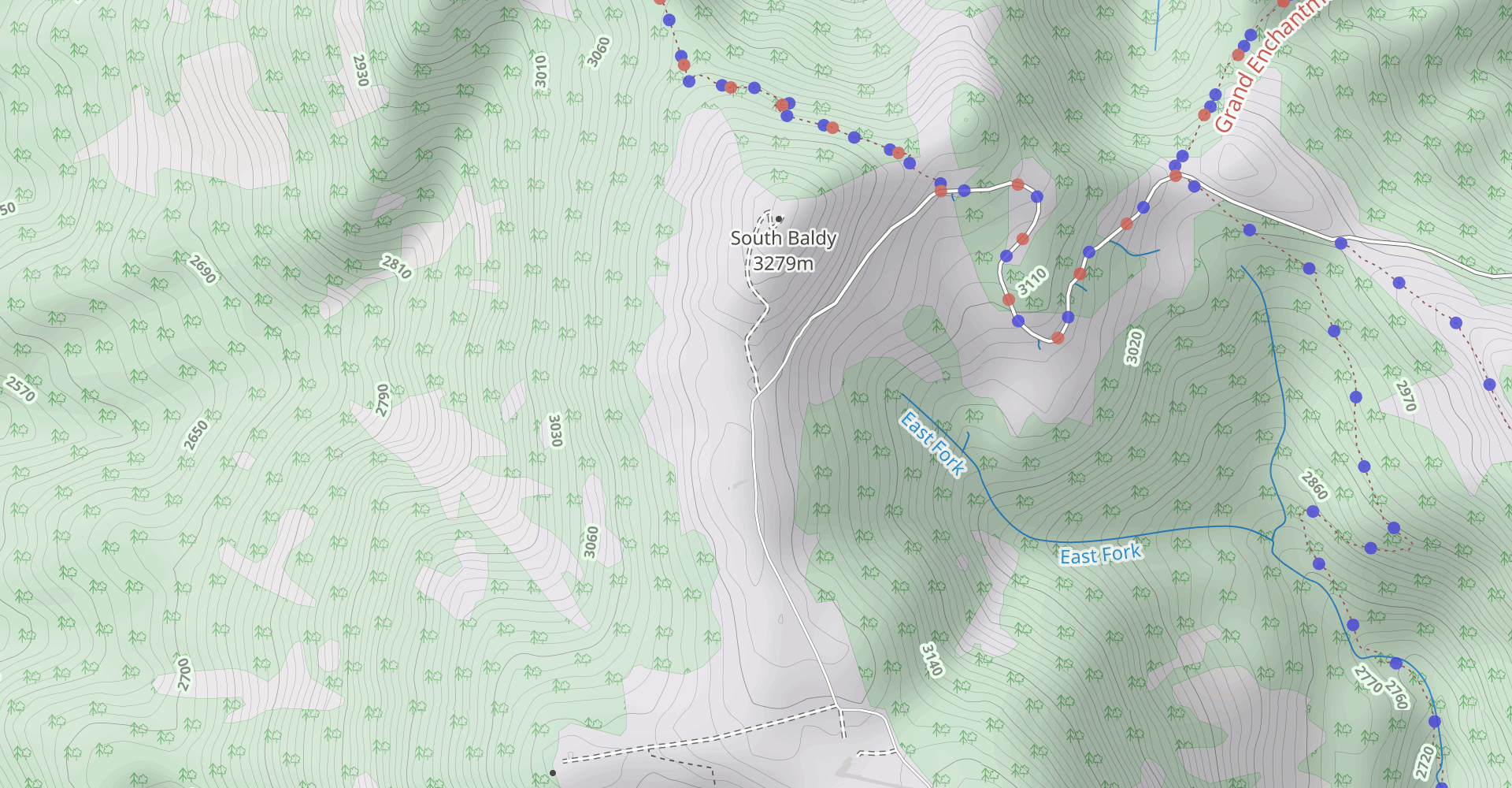 North Baldy Trail