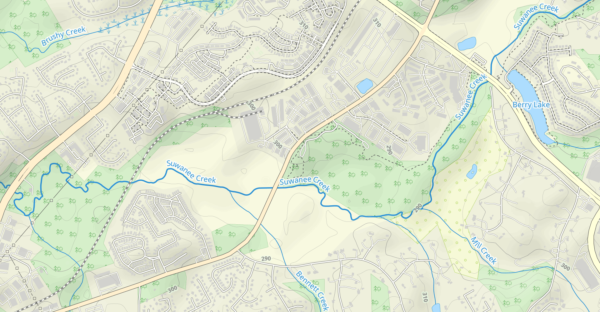 Suwanee Creek Park Loop