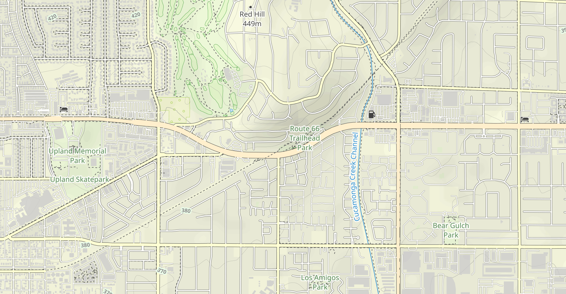 Pacific Electric Trail through Cucamonga