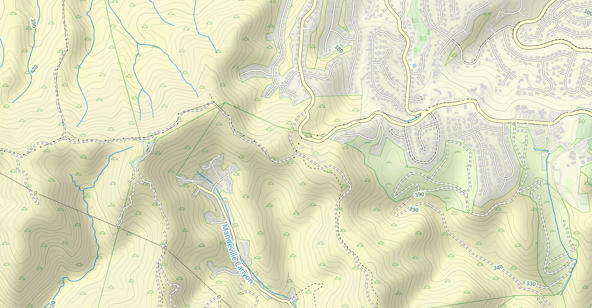 San Vicente Mountain: Old Nike Missile Site Trail