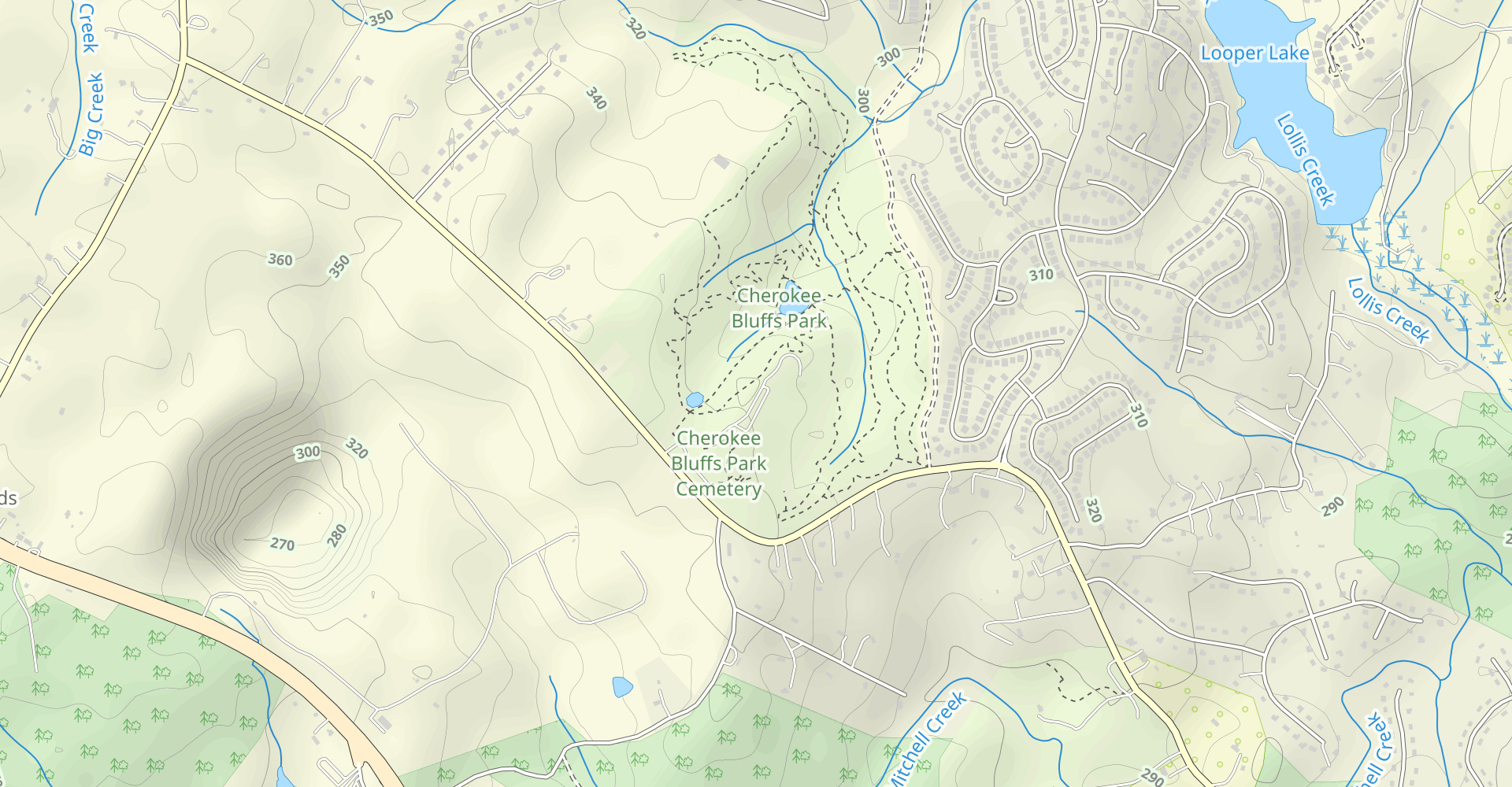 Cherokee Bluffs