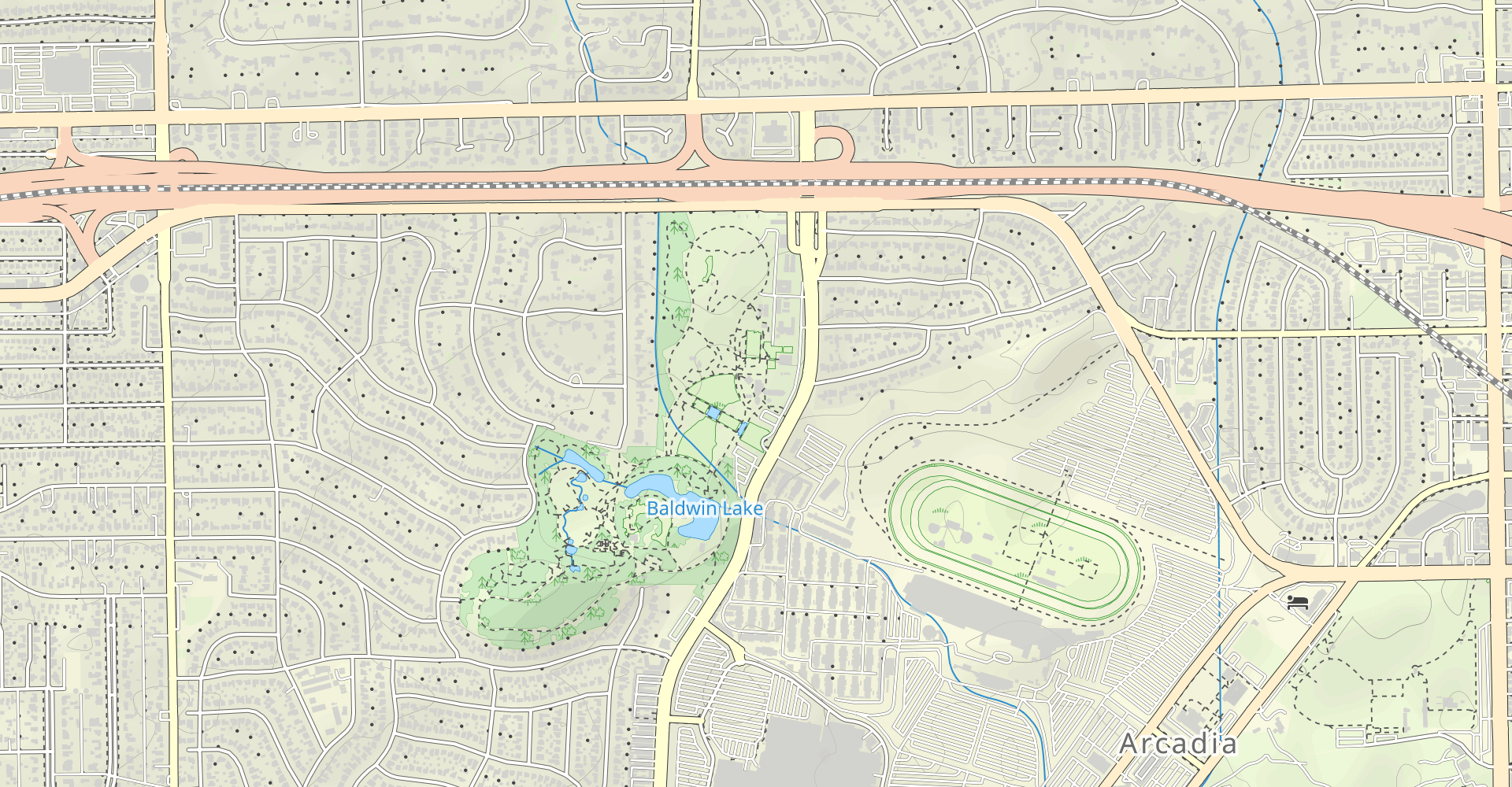 Los Angeles Arboretum Trail