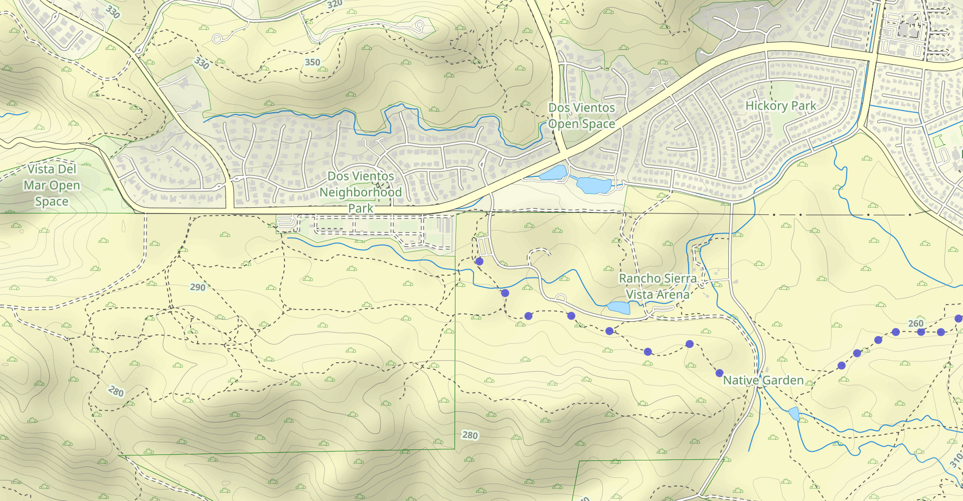 Ranch Overlook Trail to Palomino Trail Loop