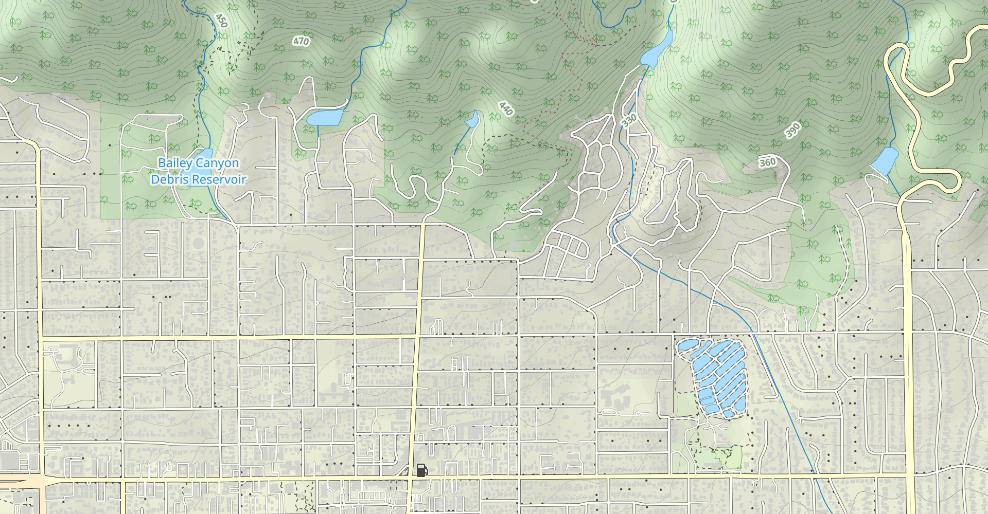 Mount Wilson to Bailey Canyon Loop