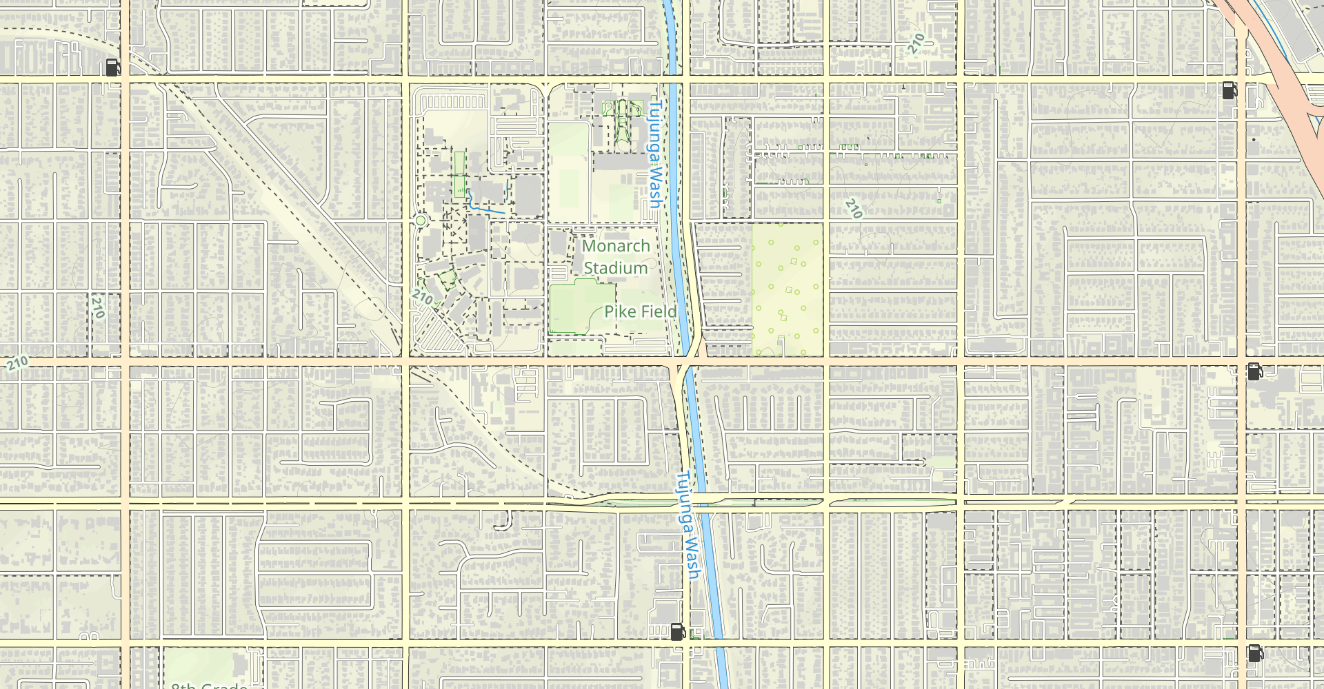The Great Wall Of Los Angeles: Tujunga Wash Path
