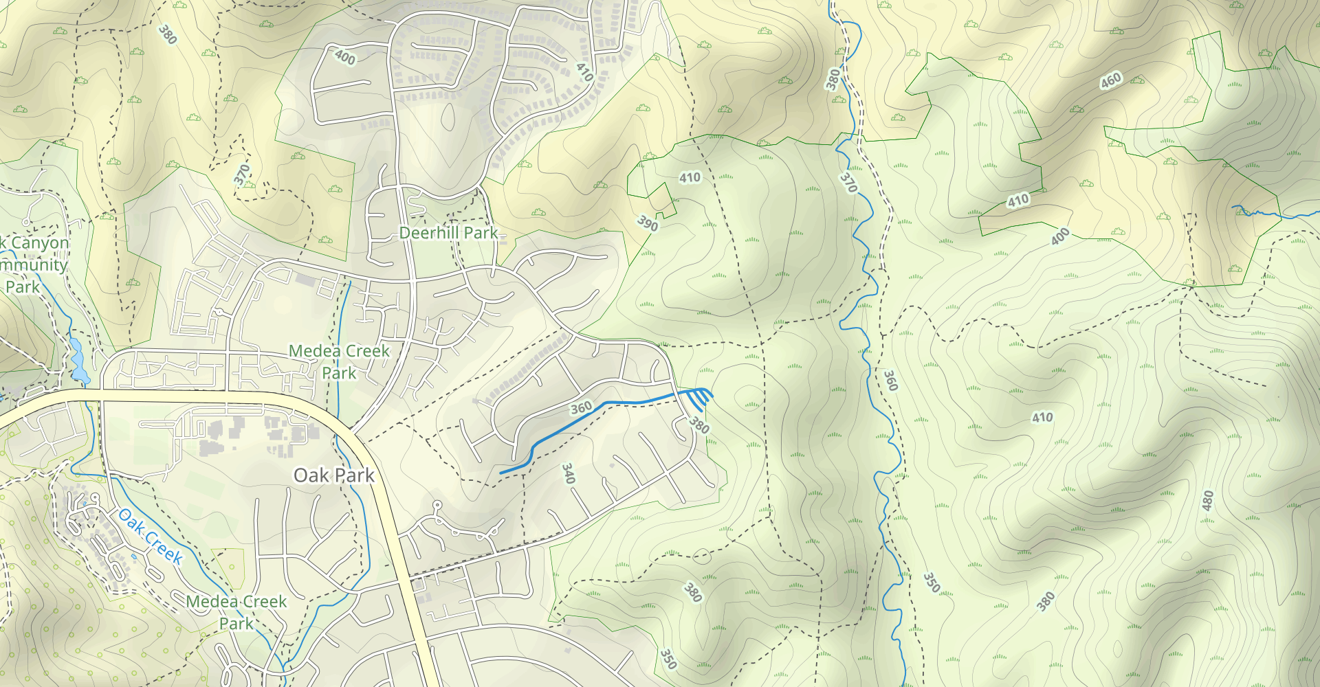 Palo Comado Canyon Trail