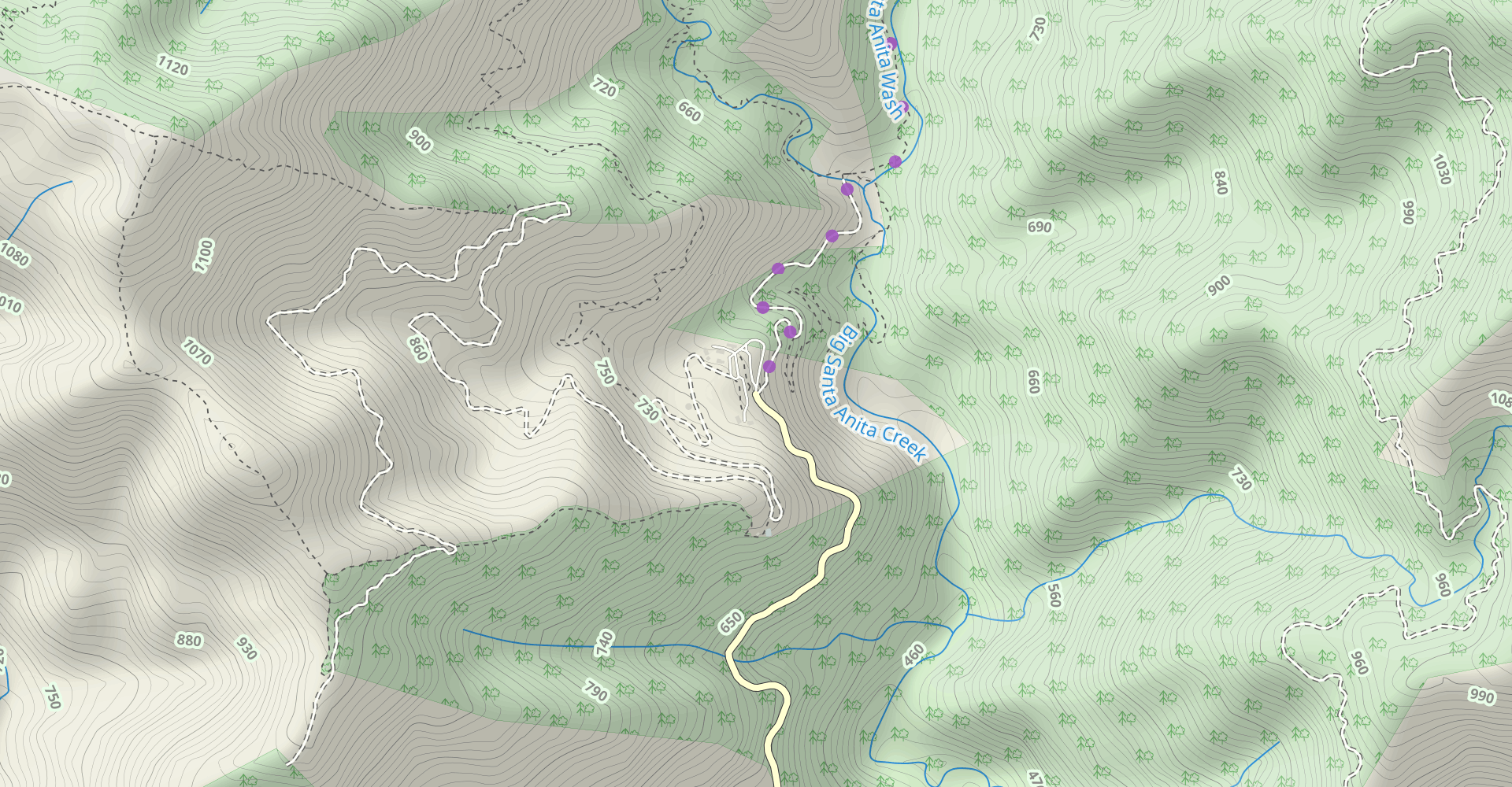 Hoegees Campground Loop: Upper and Lower Winter Creek Trail Loop