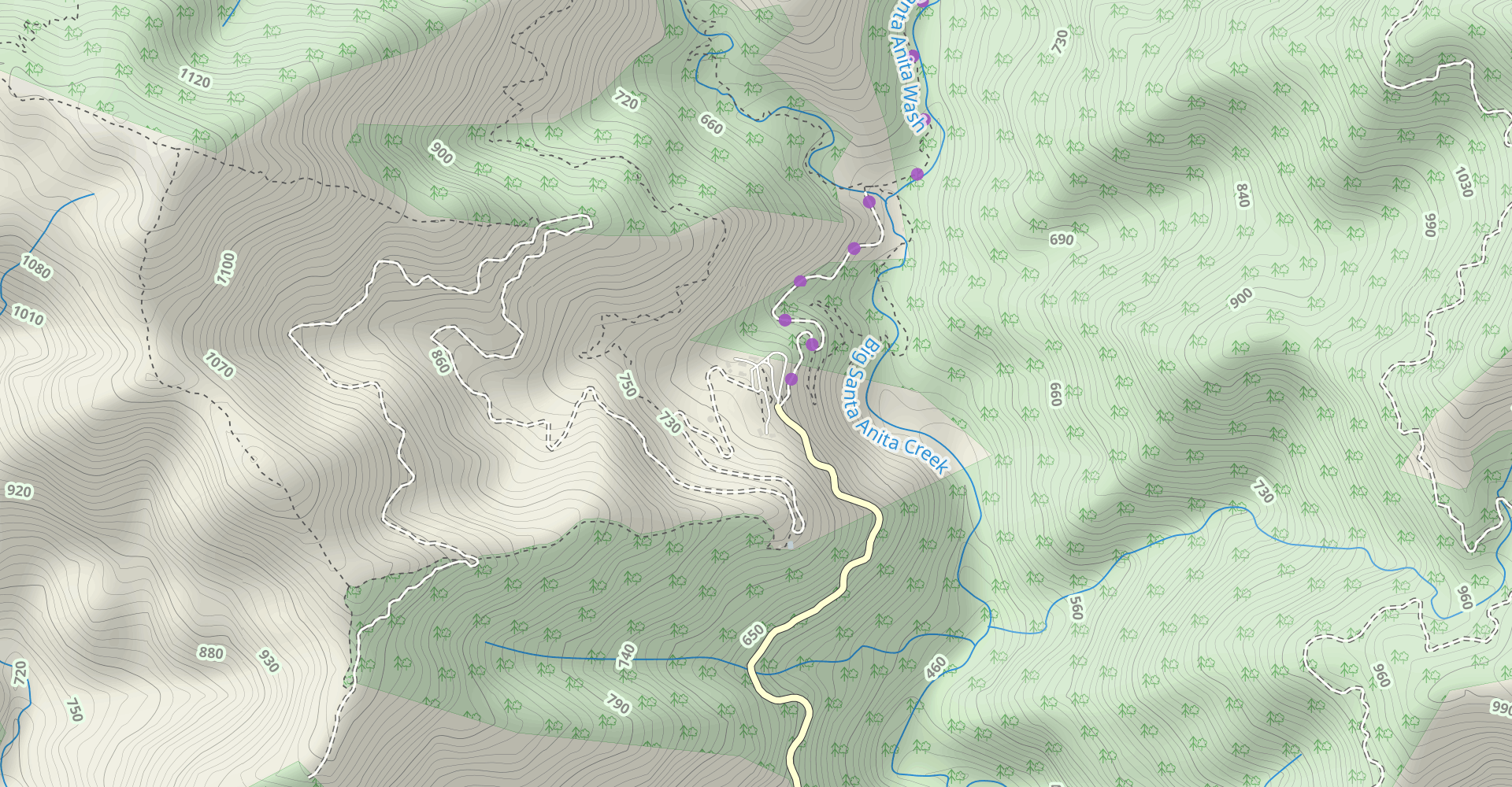 San Olene Fire Road