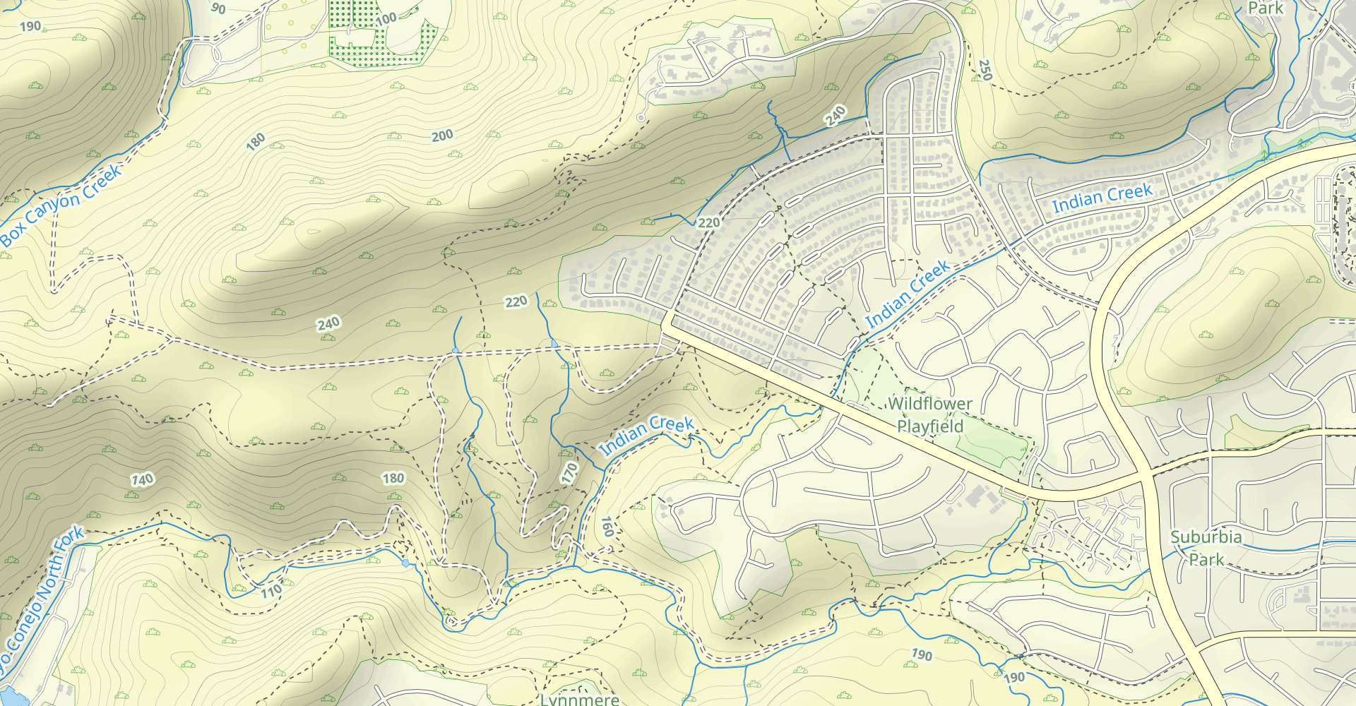 Santa Rosa Trail and Lower Butte Trail Loop