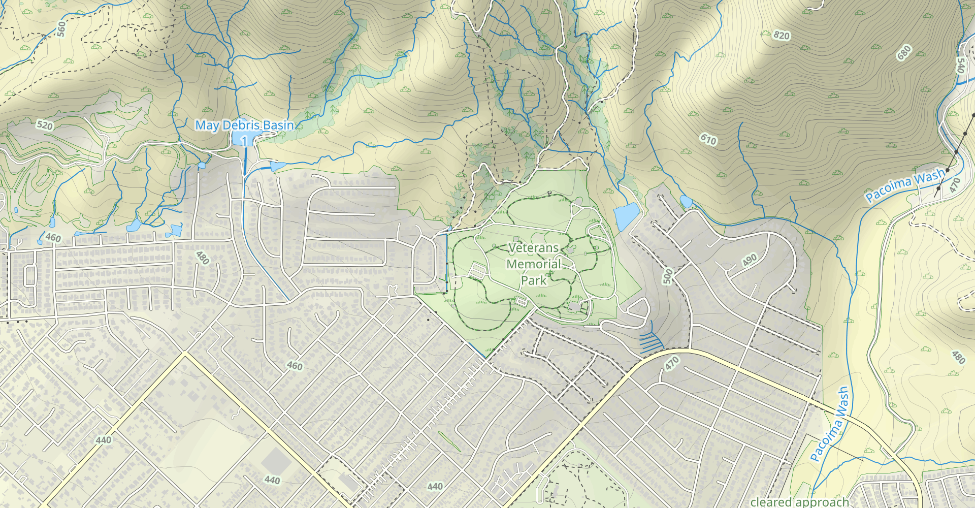 Veterans Park May Canyon Ridge Loop