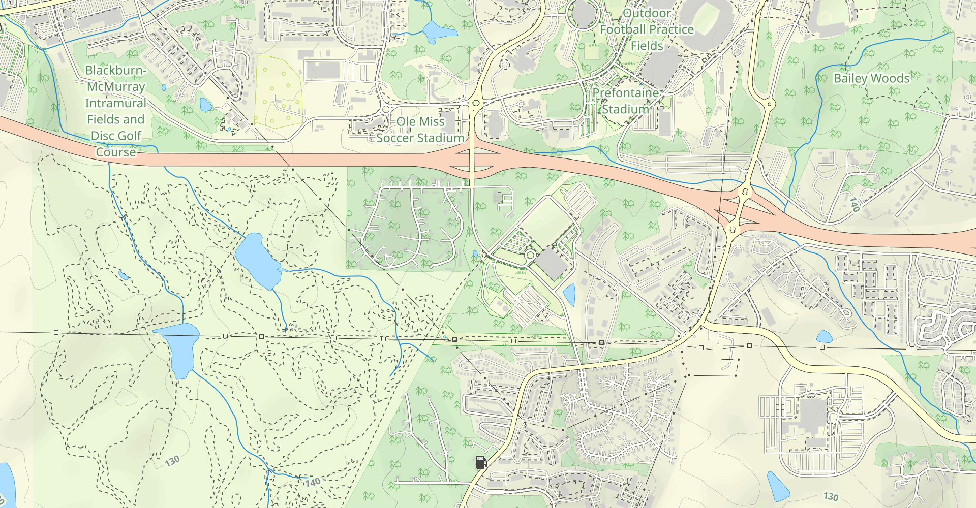 South Campus Rail Trail