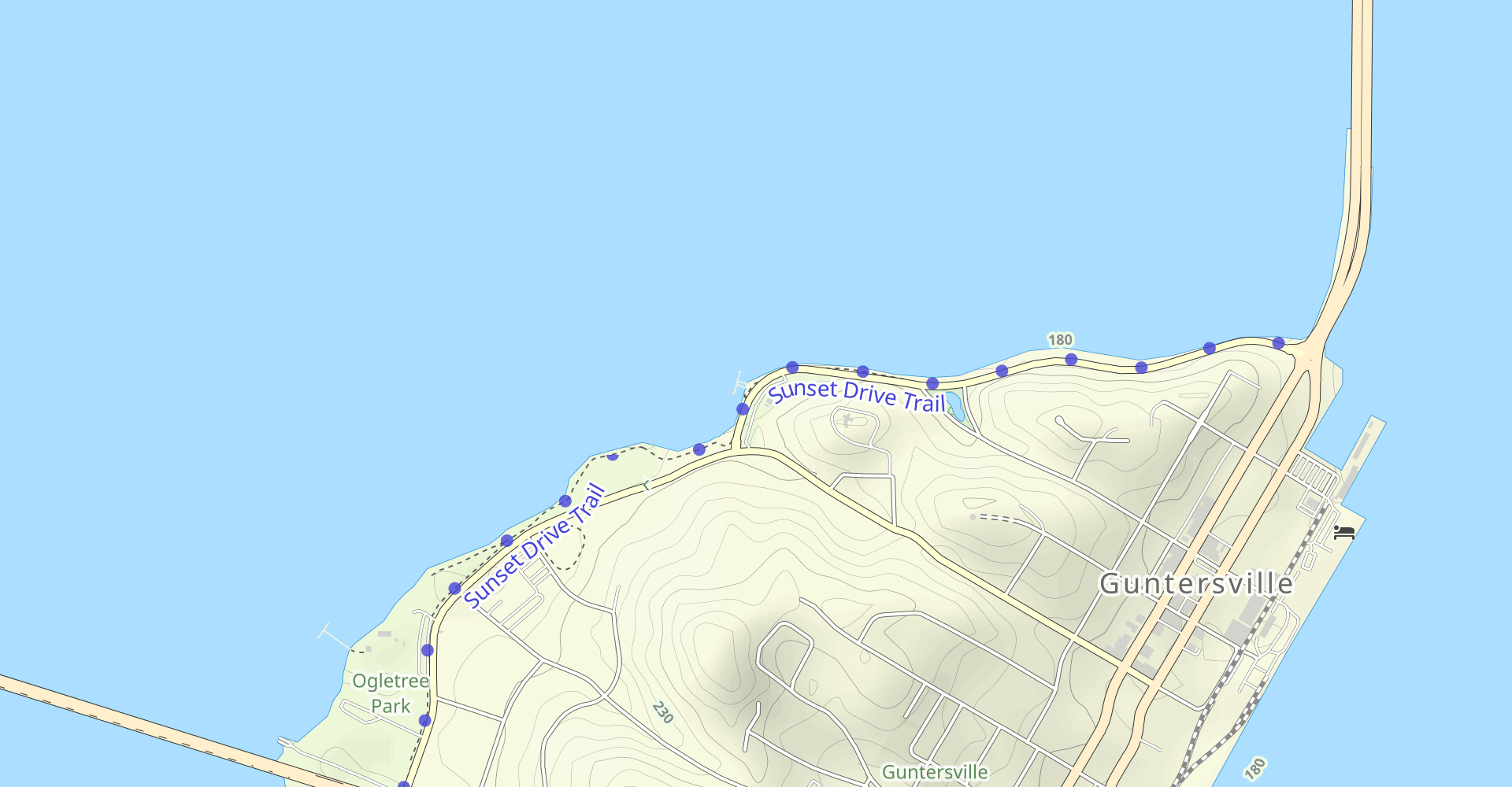 Guntersville Lake Bike Path
