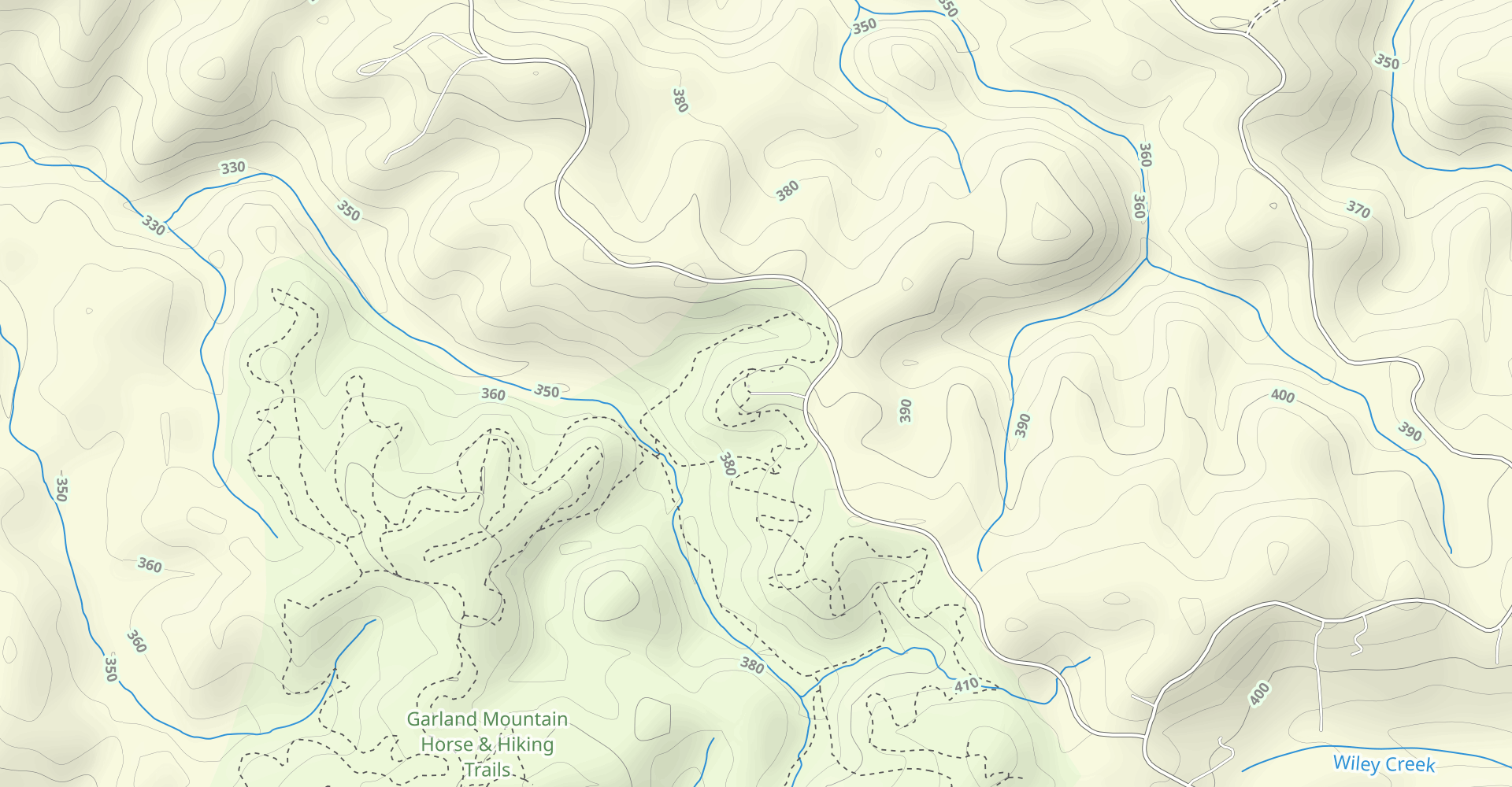 Garland Mountain: East Side Loop