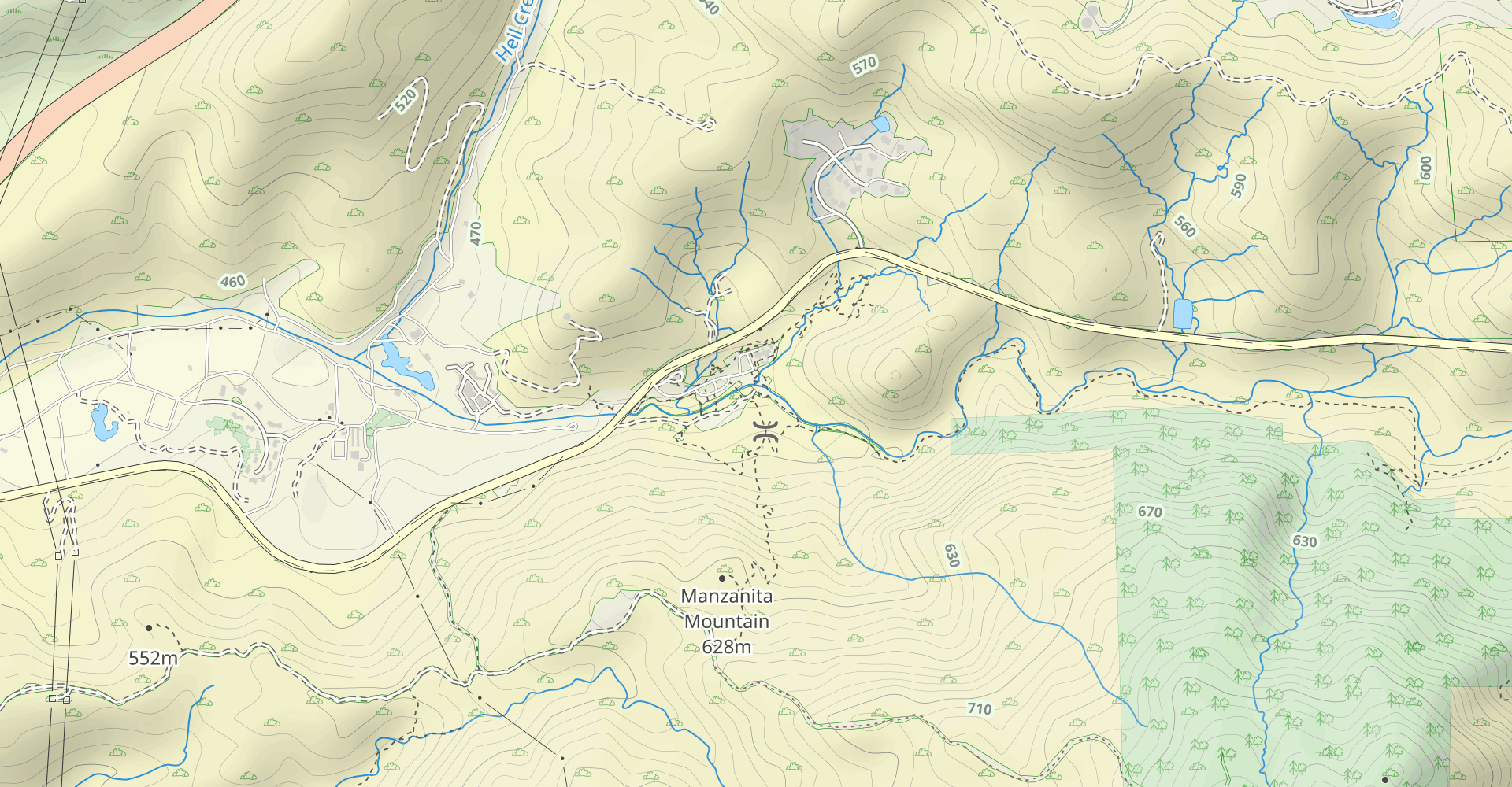 Los Pinetos Ridge via Oak Pass And Los Pinetos Trails