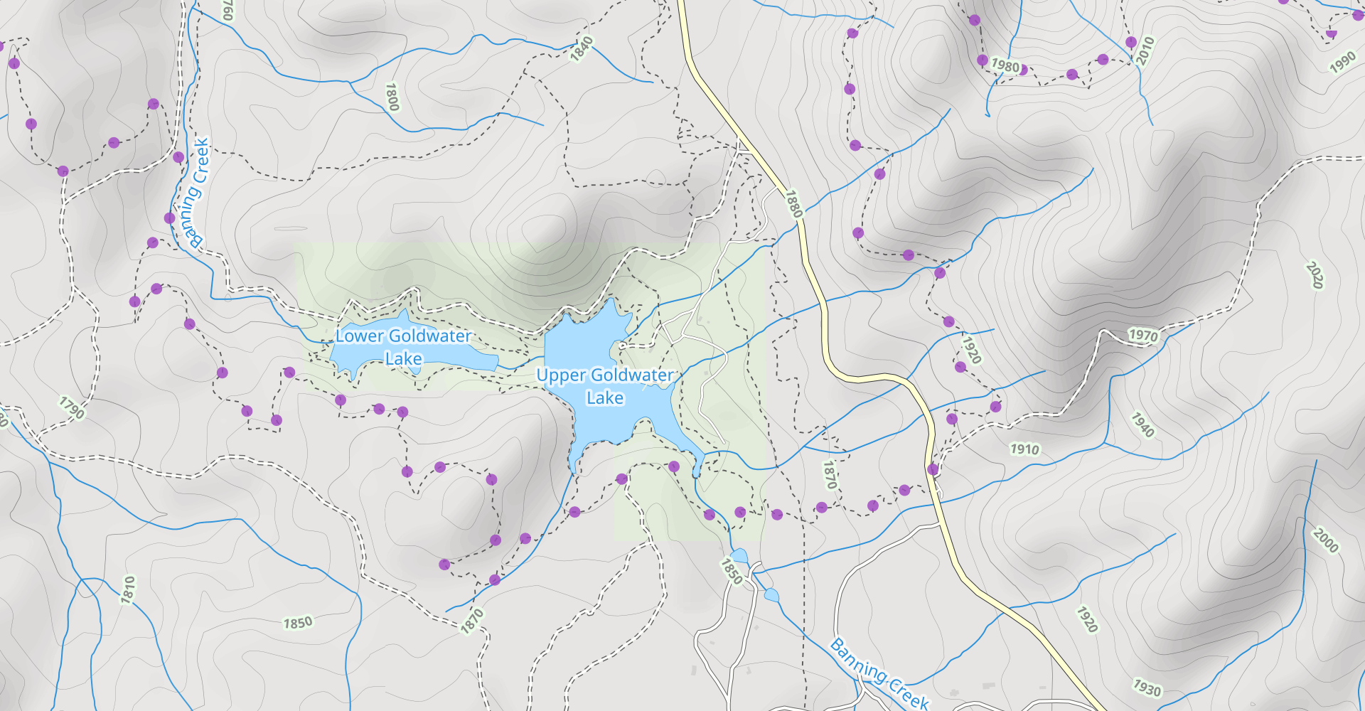 Bannon Creek Trail to Trail #396