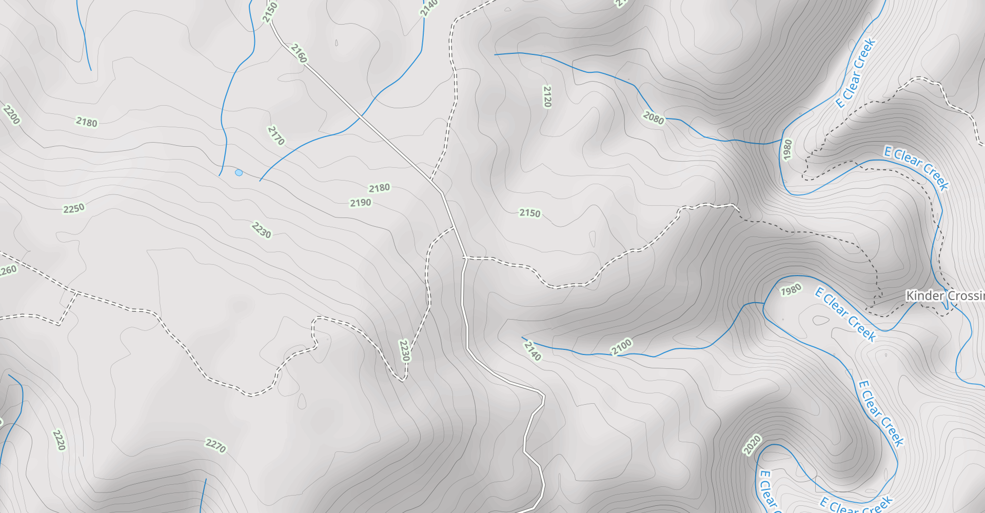 Kinder Crossing Trail