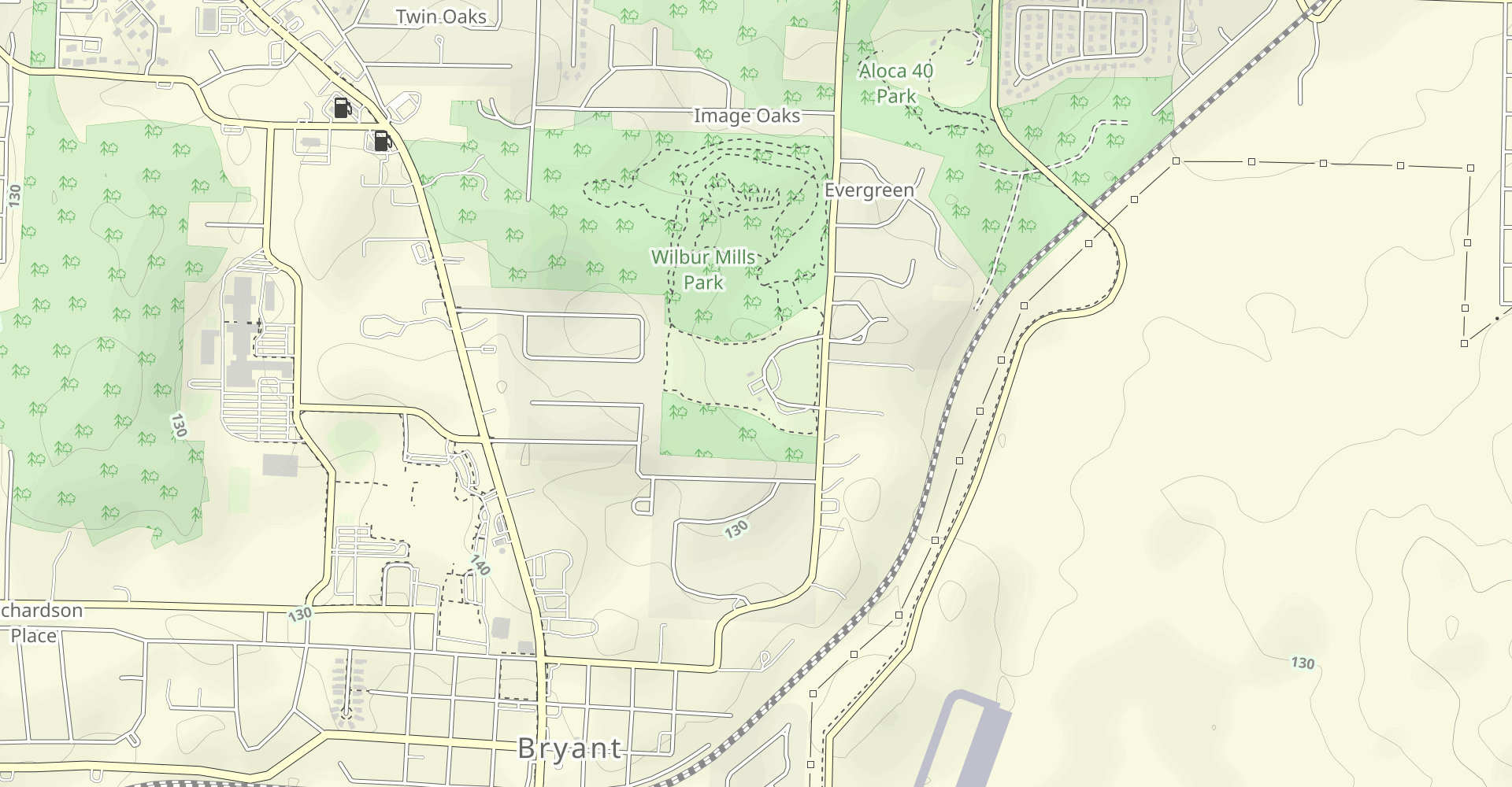 Wilbur Mills Park Nature Trail