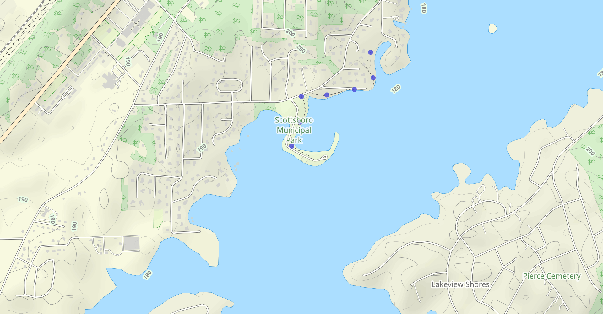 Scottsboro Municipal Park Trail