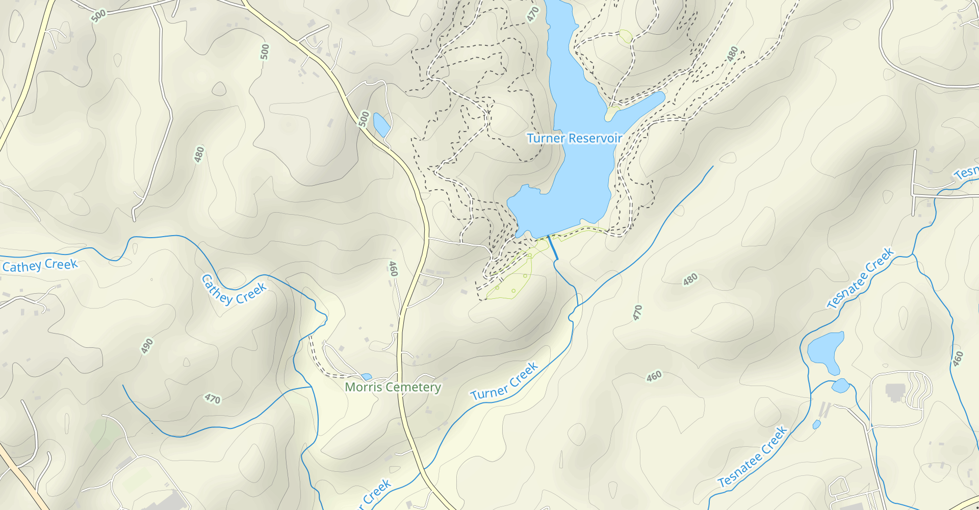 Yonah Preserve Trails: Cherokee Trail (Section 100)