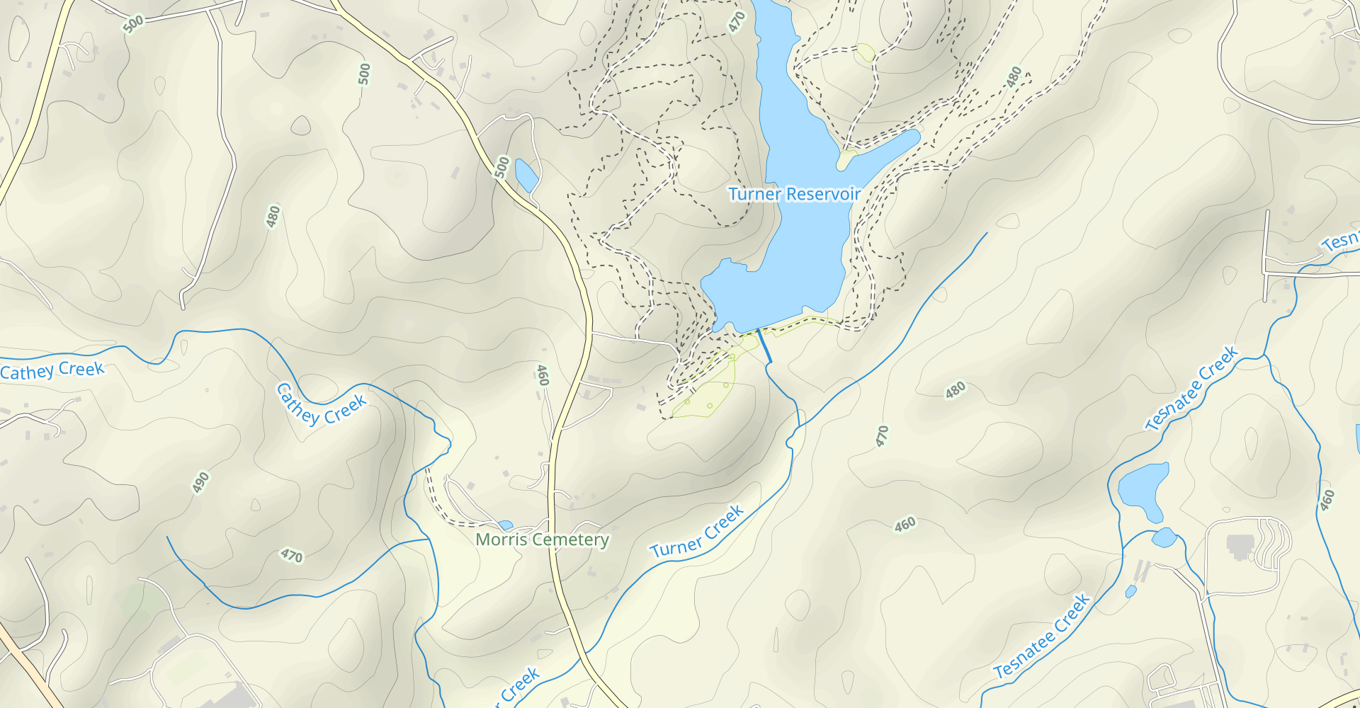 Yonah Preserve Trails: Creek Trail (Section 200)